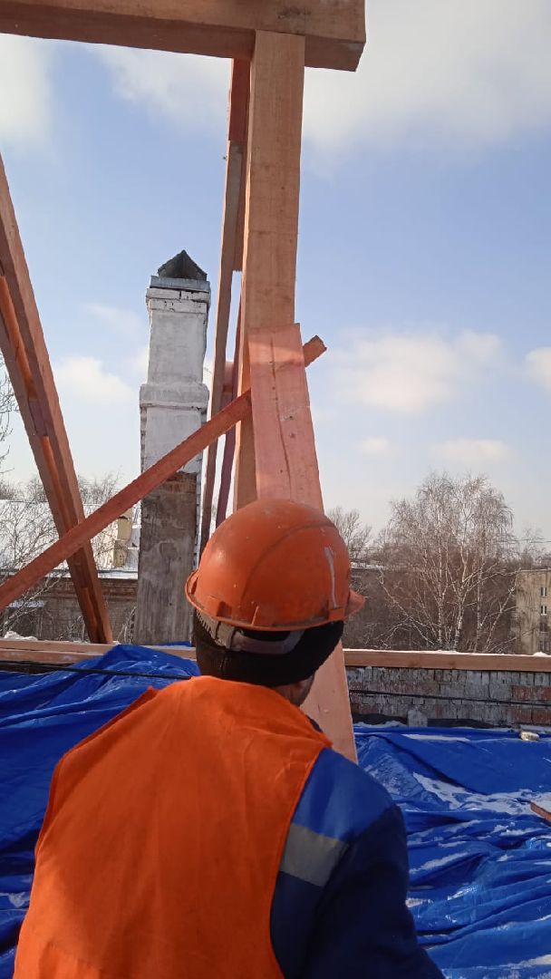 Ремонт, крыша