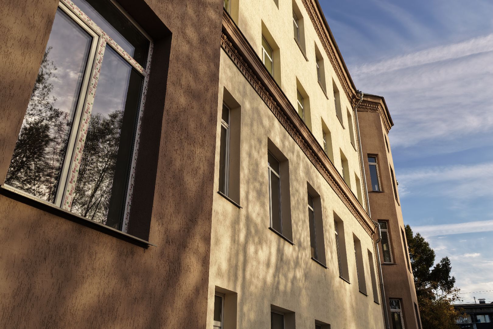 видео с коптера, школа 8 в химках,