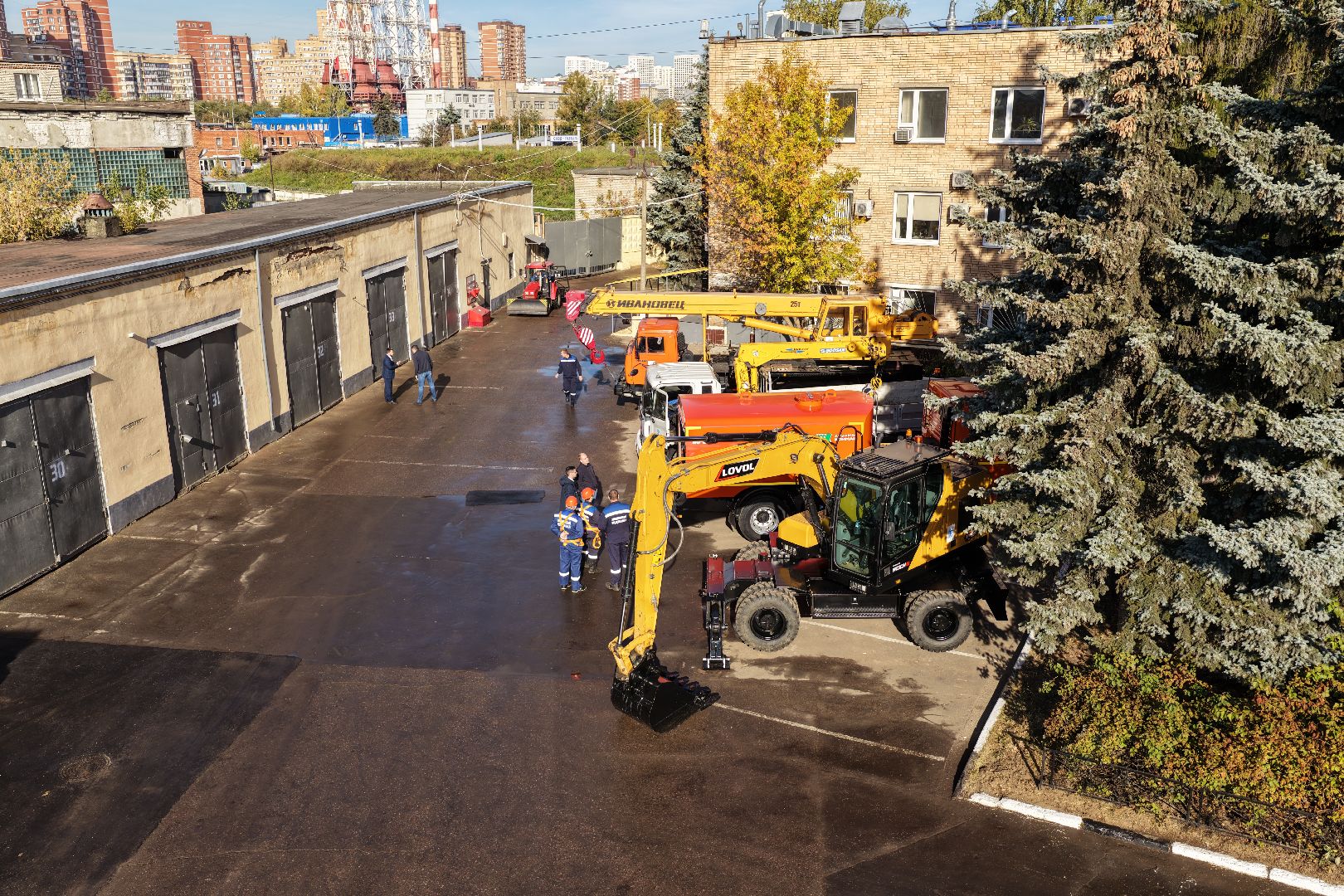 видео с коптера, жкх химки, диспетчерская химки,