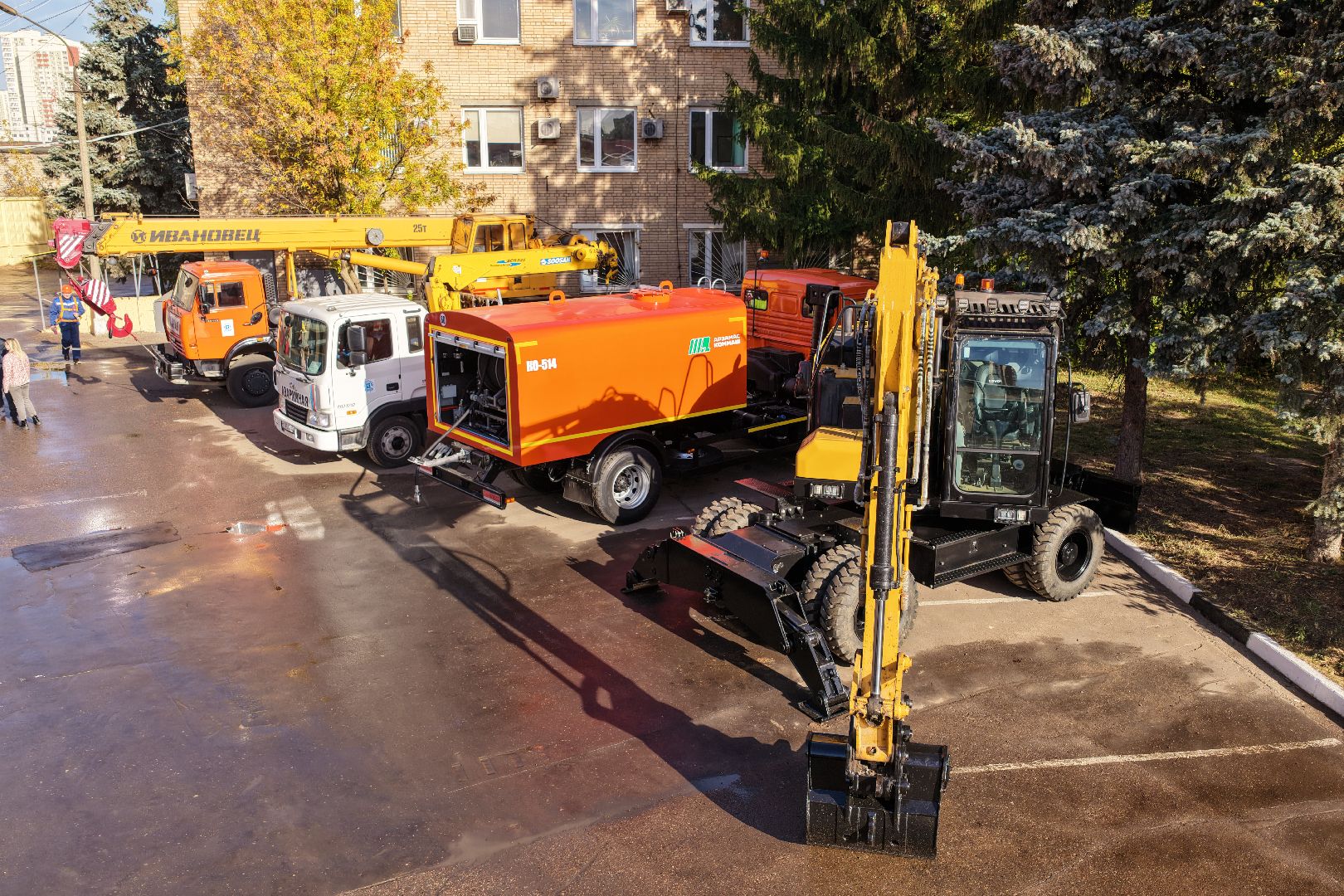 видео с коптера, жкх химки, диспетчерская химки,