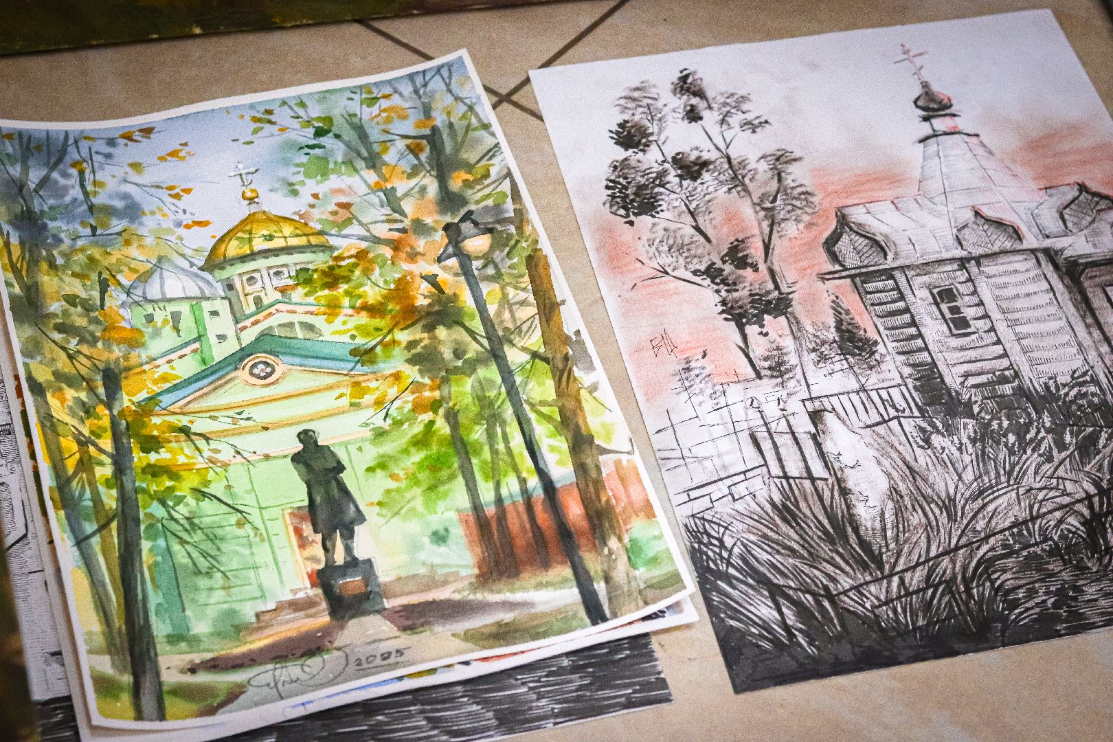 клин, общество, образование, живопись, картины, выставки,