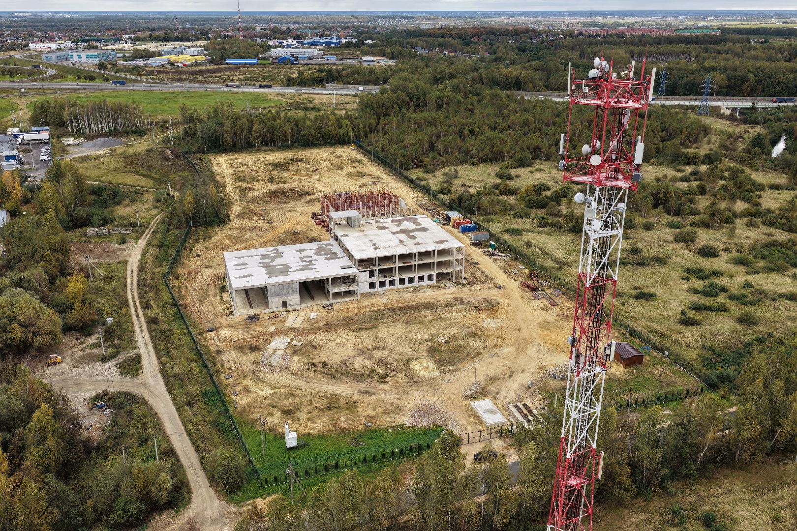 видео с коптера, обслуживание грузовых автомобилей в бронницах,