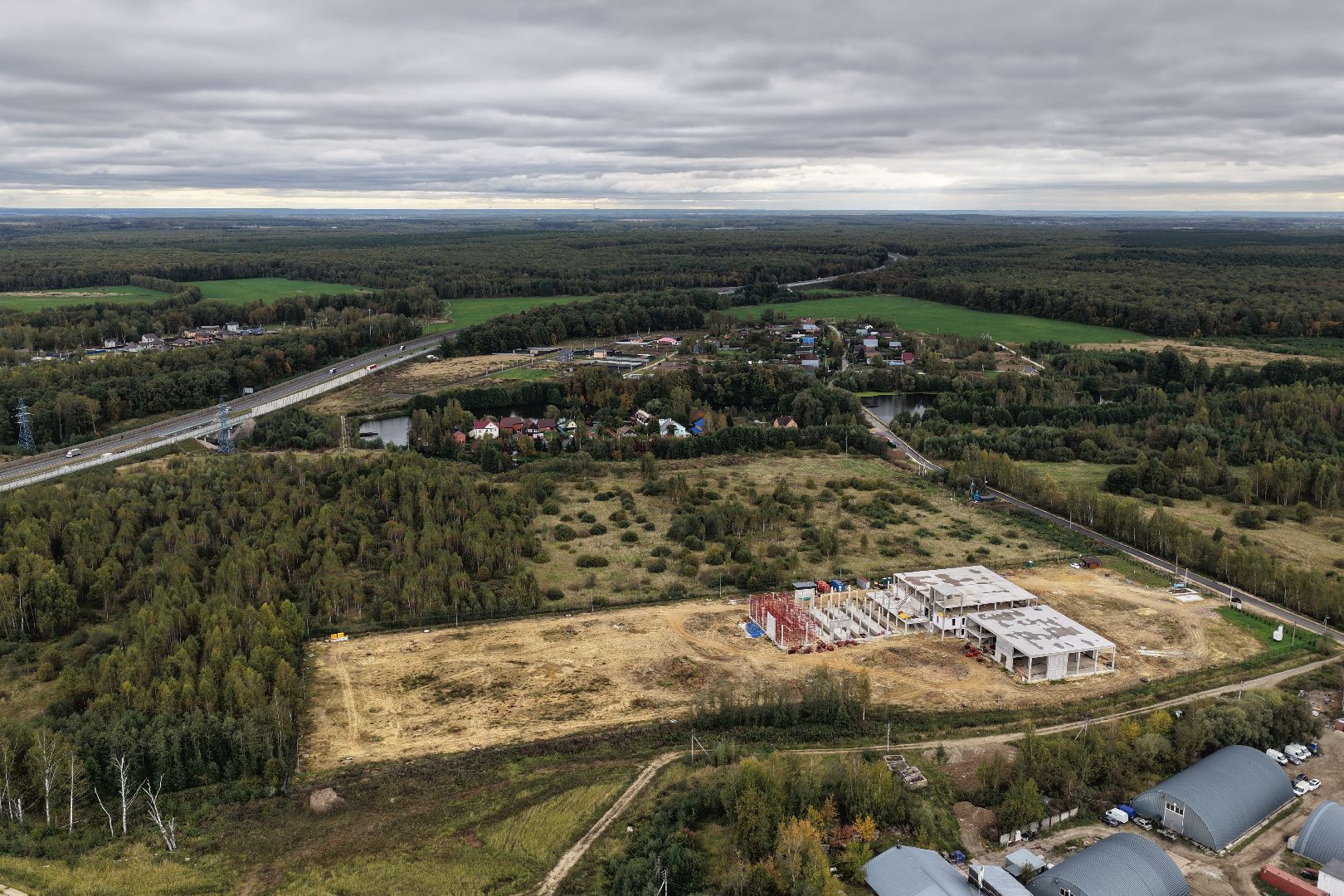 видео с коптера, обслуживание грузовых автомобилей в бронницах,