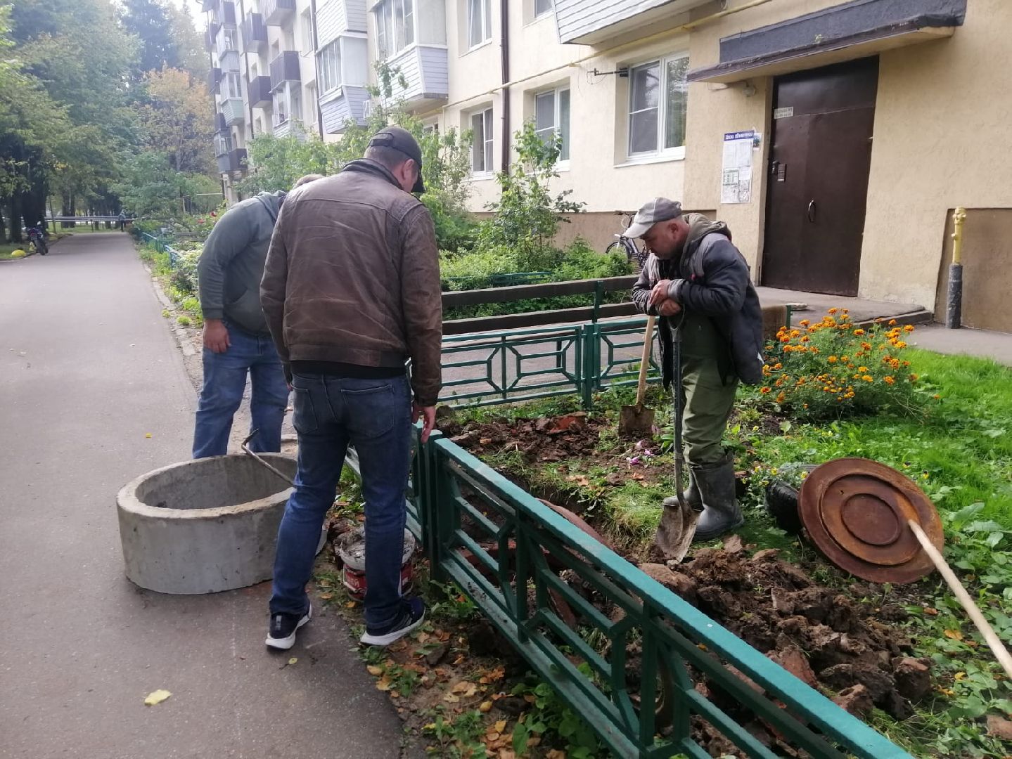 городской округ восход, жкх, благоустройство, канализационные колодцы, канализация,