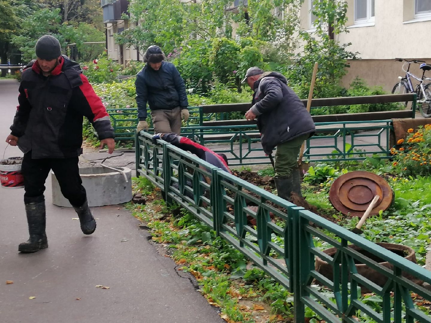 городской округ восход, жкх, благоустройство, канализационные колодцы, канализация,
