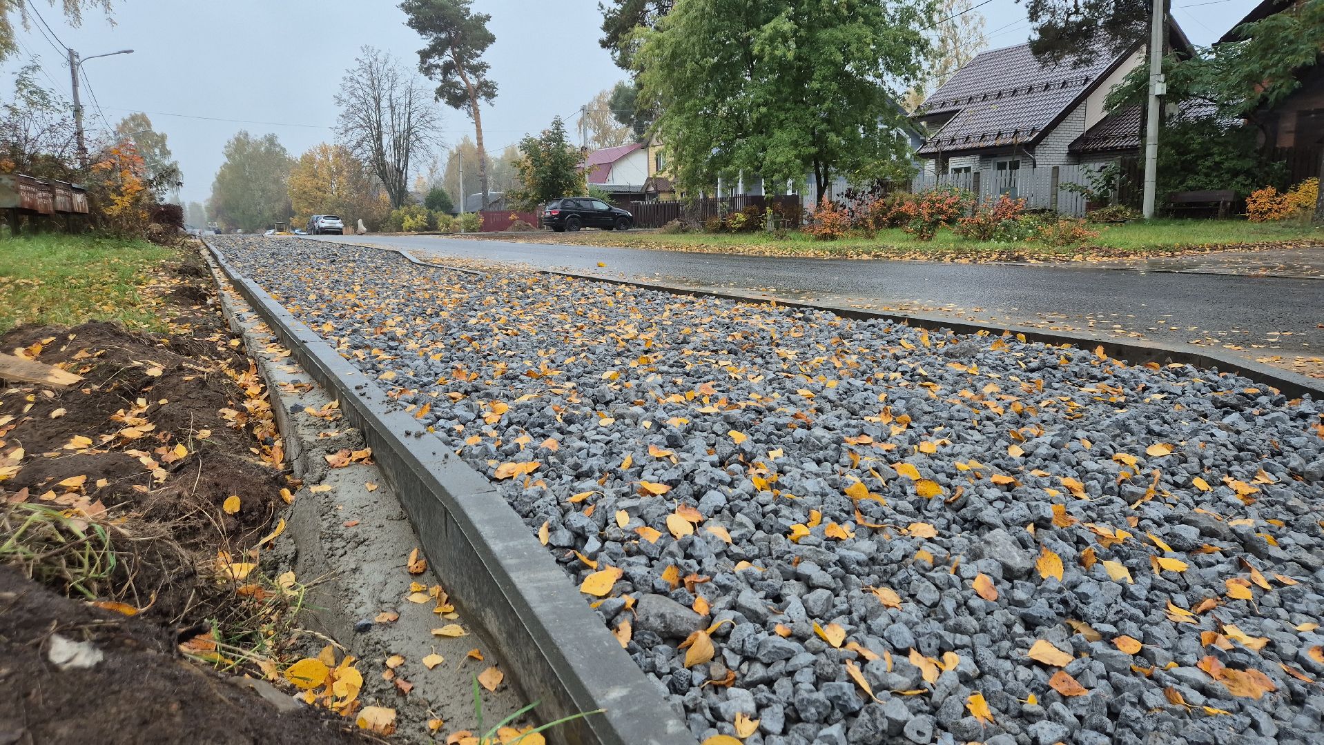 благоустройствовДубне, Дубна, новыетротуары,