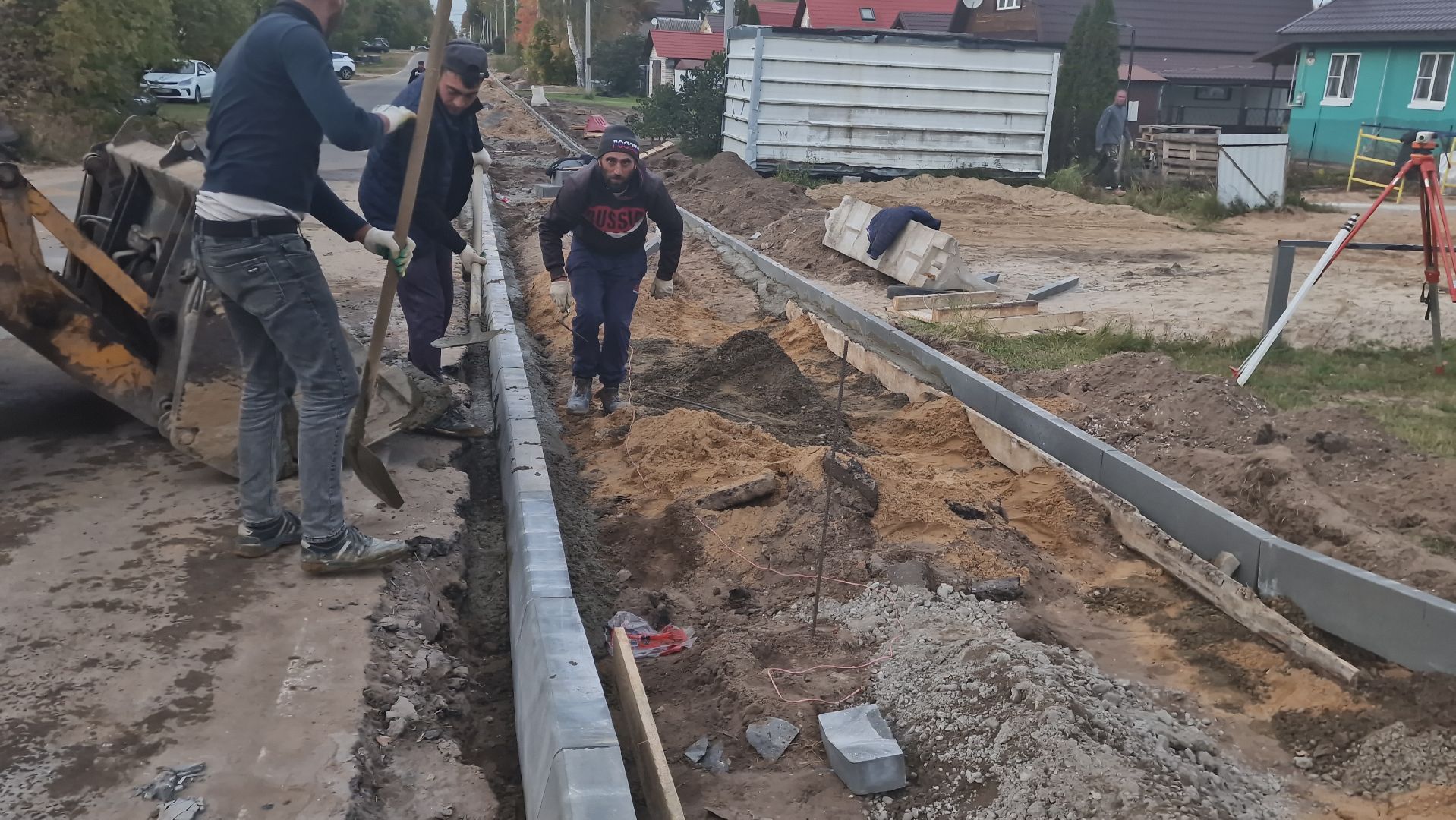 благоустройствовДубне, Дубна, новыетротуары,