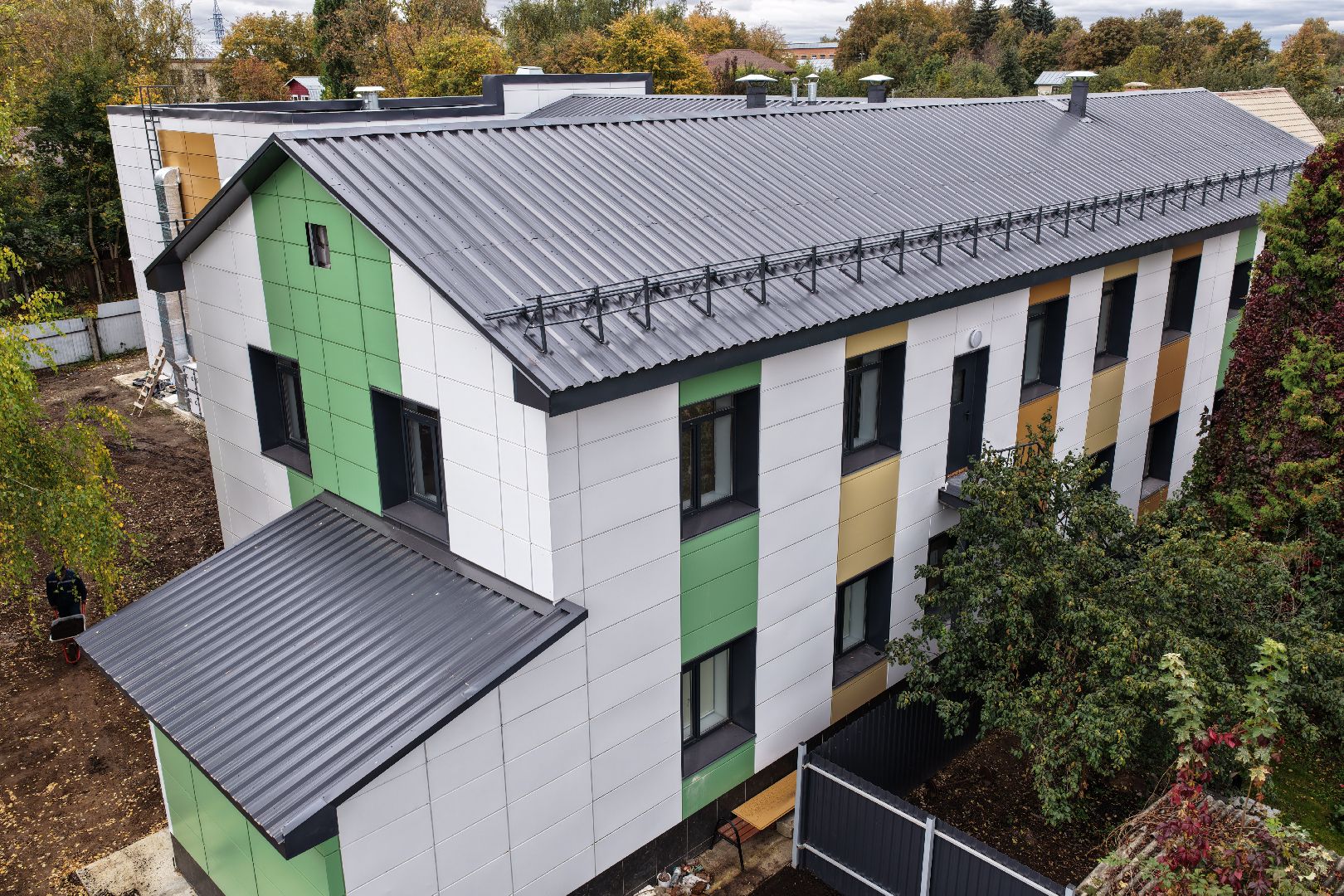 видео с коптера, школа искусств бронницы,