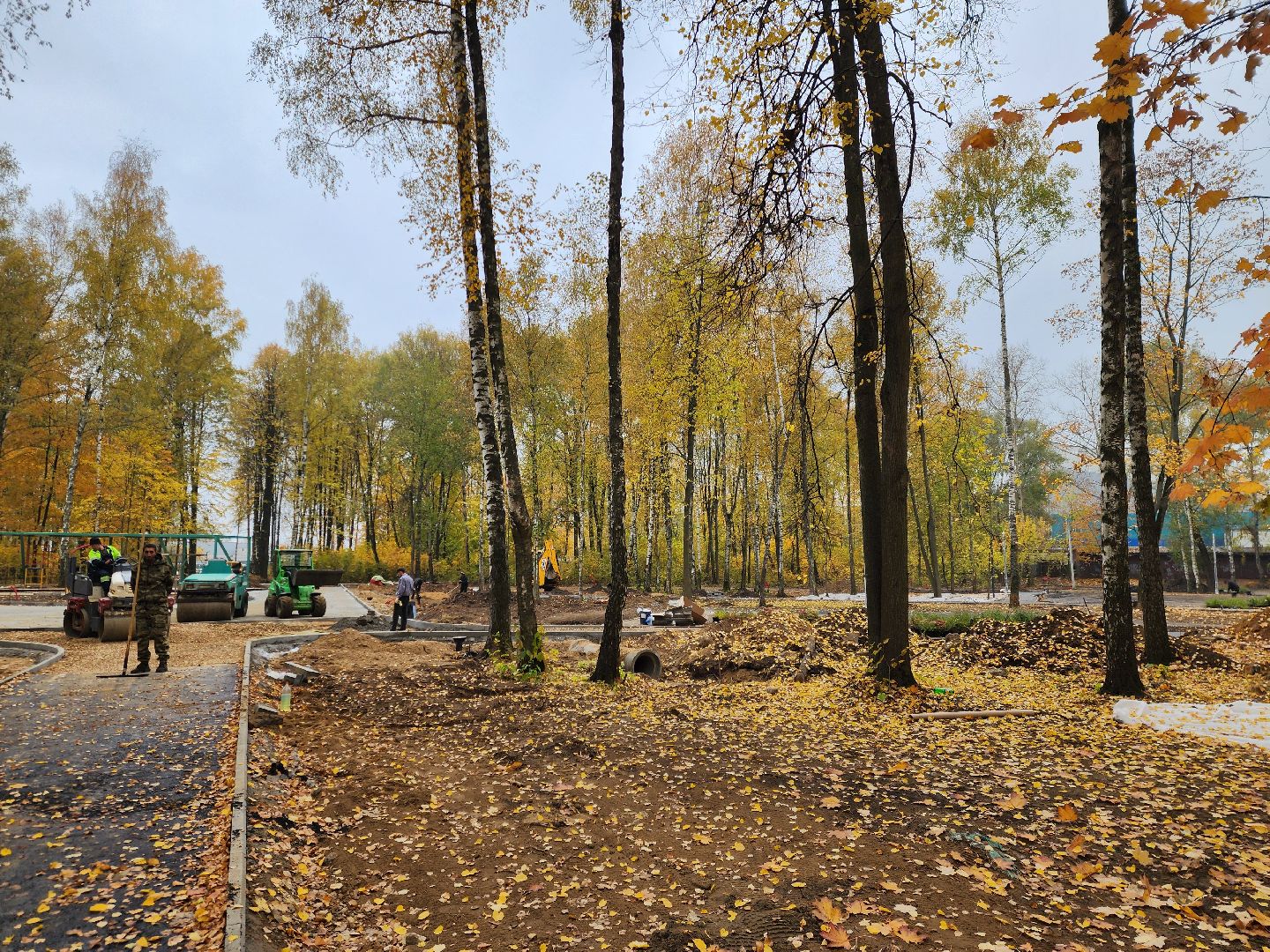 электросталь, жители, благоустройство,  сквер, ремонт,