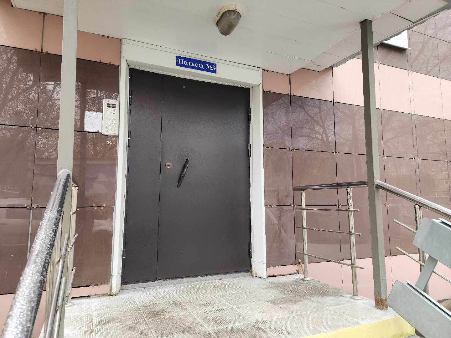 Подольск , ремонт, Деская больница, ремонт входных групп,