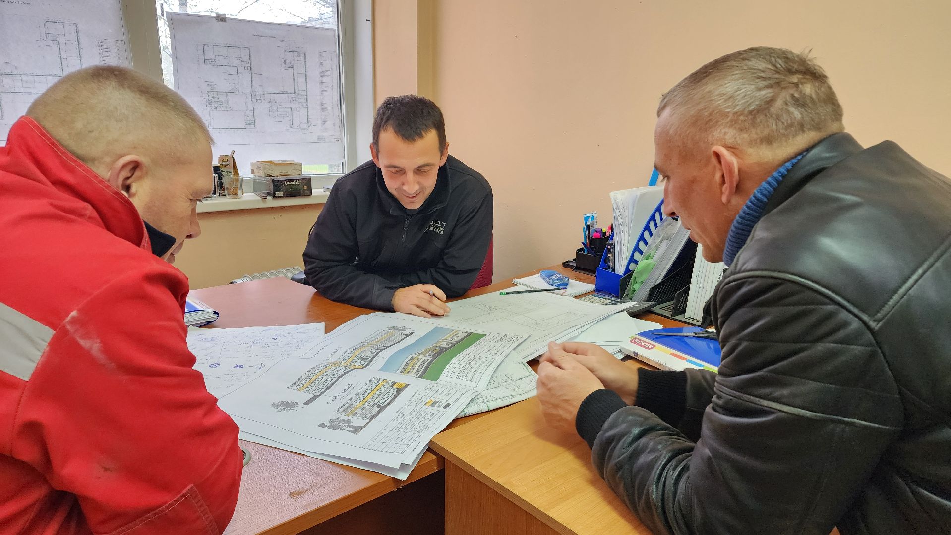 Капитальный ремонт школы, Школа, Фасад, Лобня ,