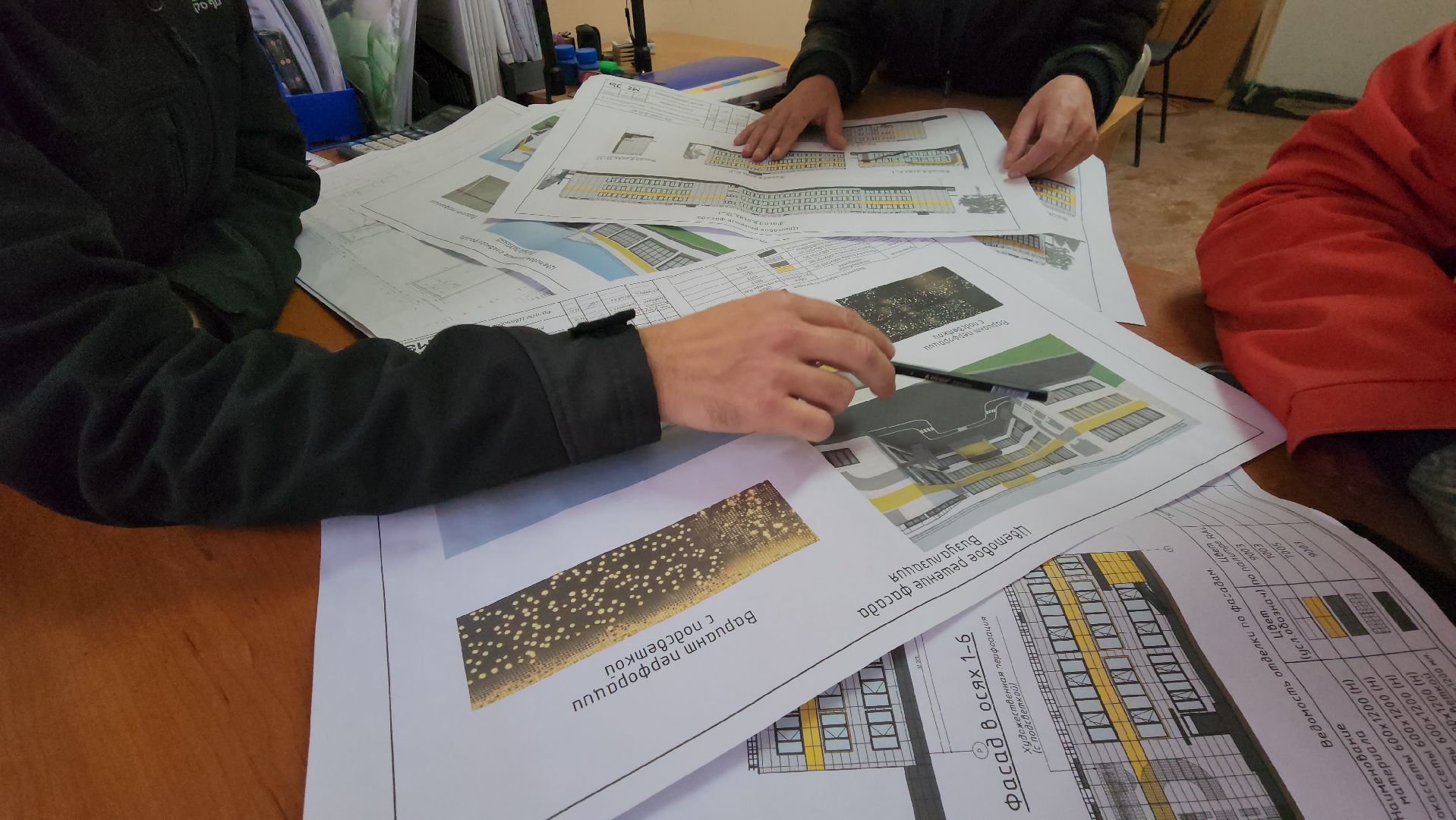 Капитальный ремонт школы, Школа, Фасад, Лобня ,