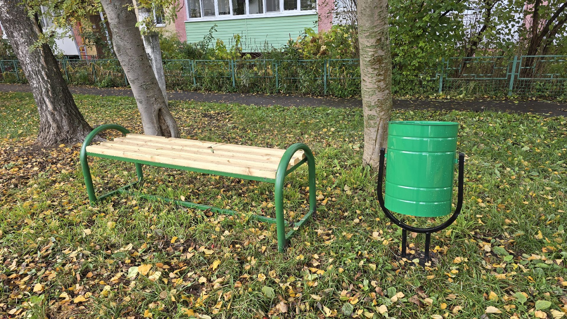 Коломна, новая детская площадка,