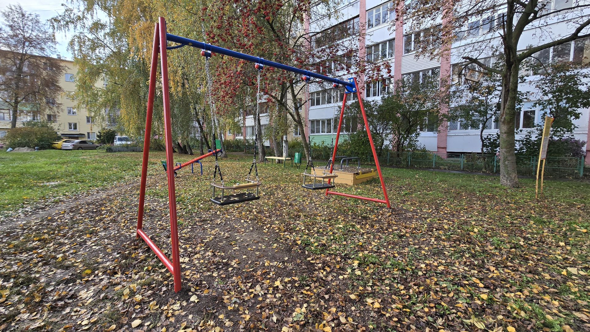 Коломна, новая детская площадка,