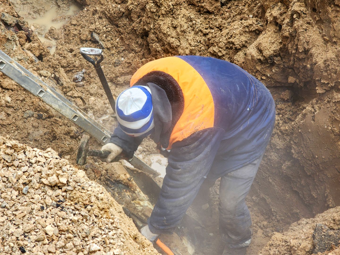 Подольск, ЖКХ, тэк, Прорыв трубы, Отопление, Коммунальщики,