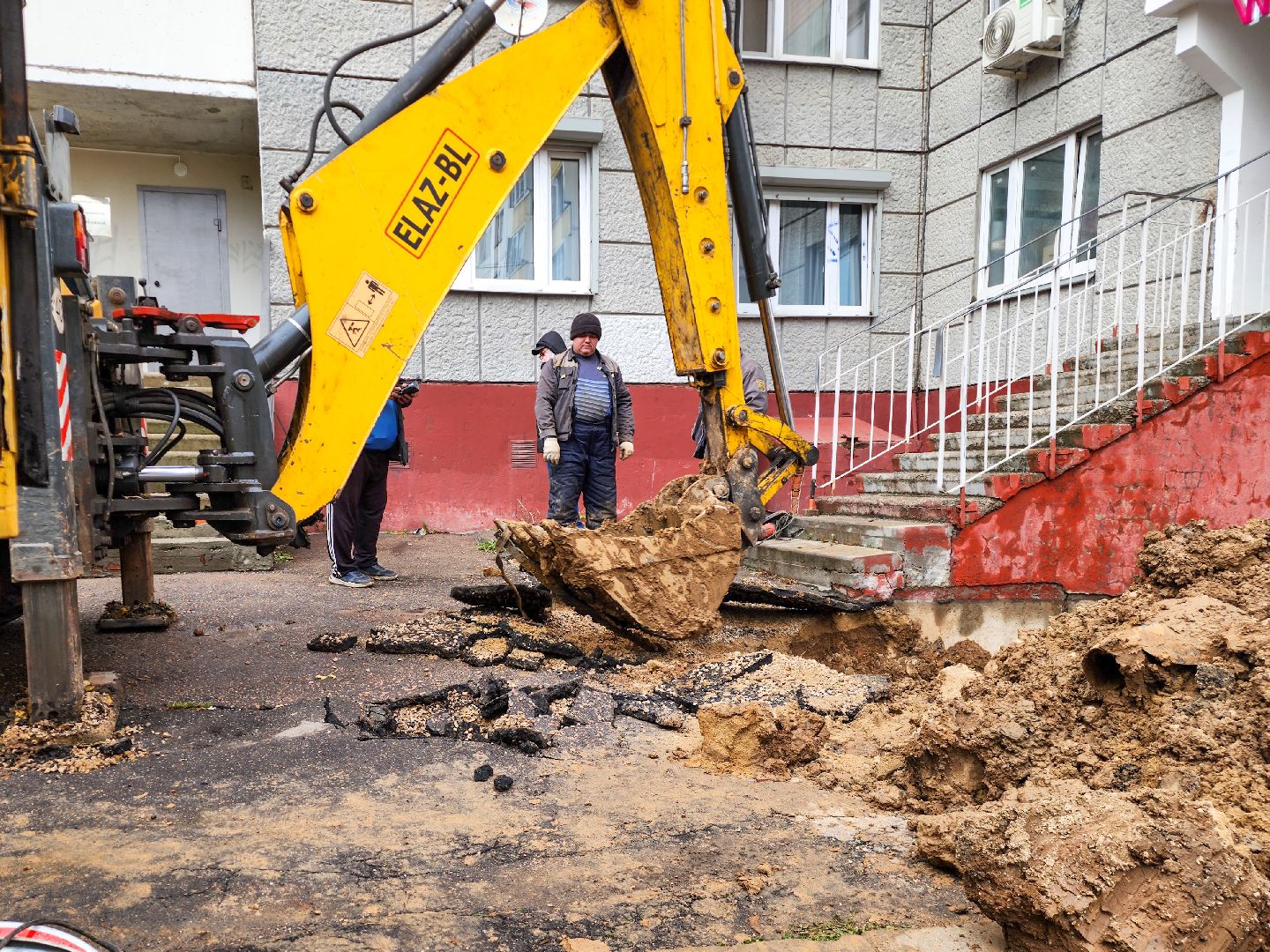 Подольск, ЖКХ, тэк, Прорыв трубы, Отопление, Коммунальщики,
