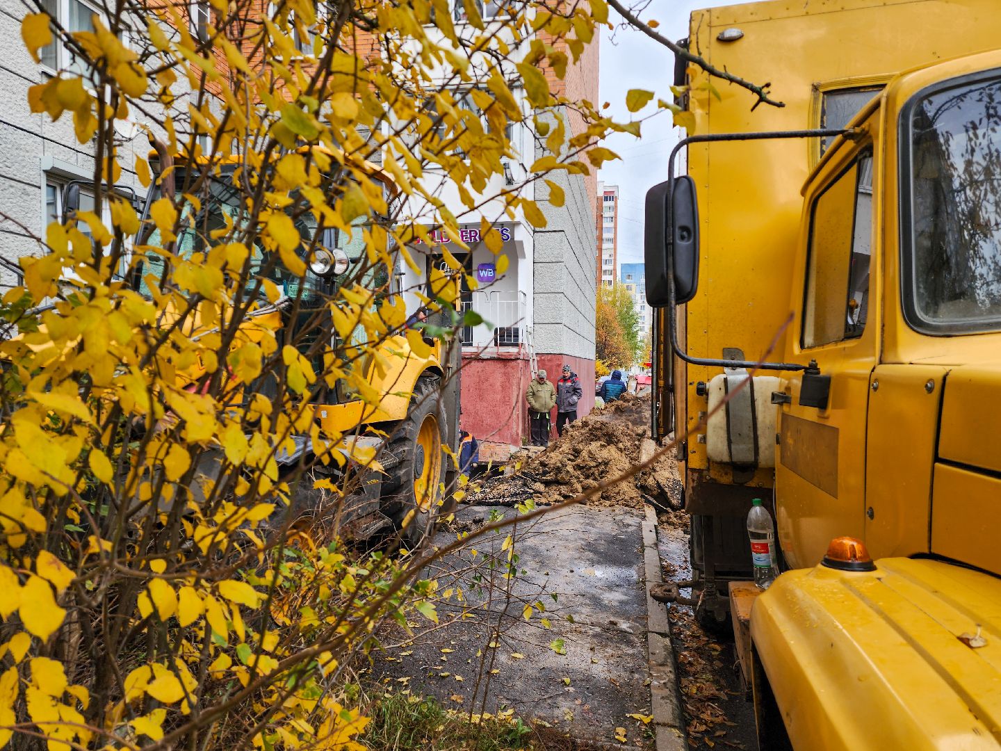 Подольск, ЖКХ, тэк, Прорыв трубы, Отопление, Коммунальщики,