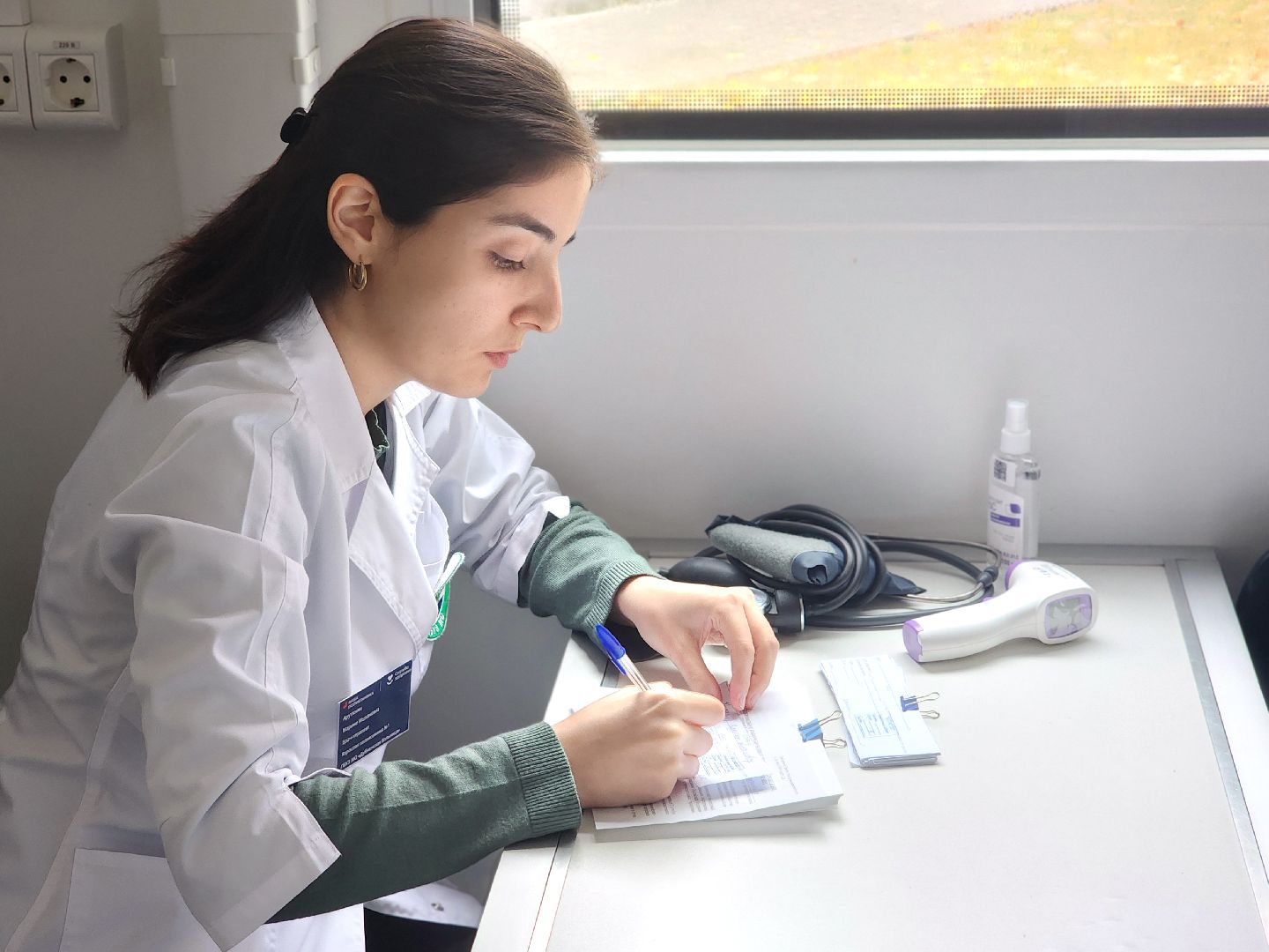 дубна, дубненская больница, прививка от гриппа, мобильная вакцинация,