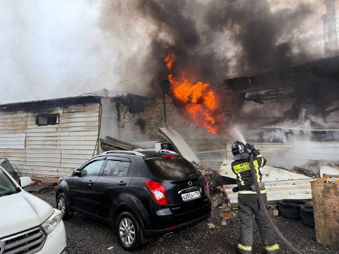 Подольск , пожар, Пожар в подольске,