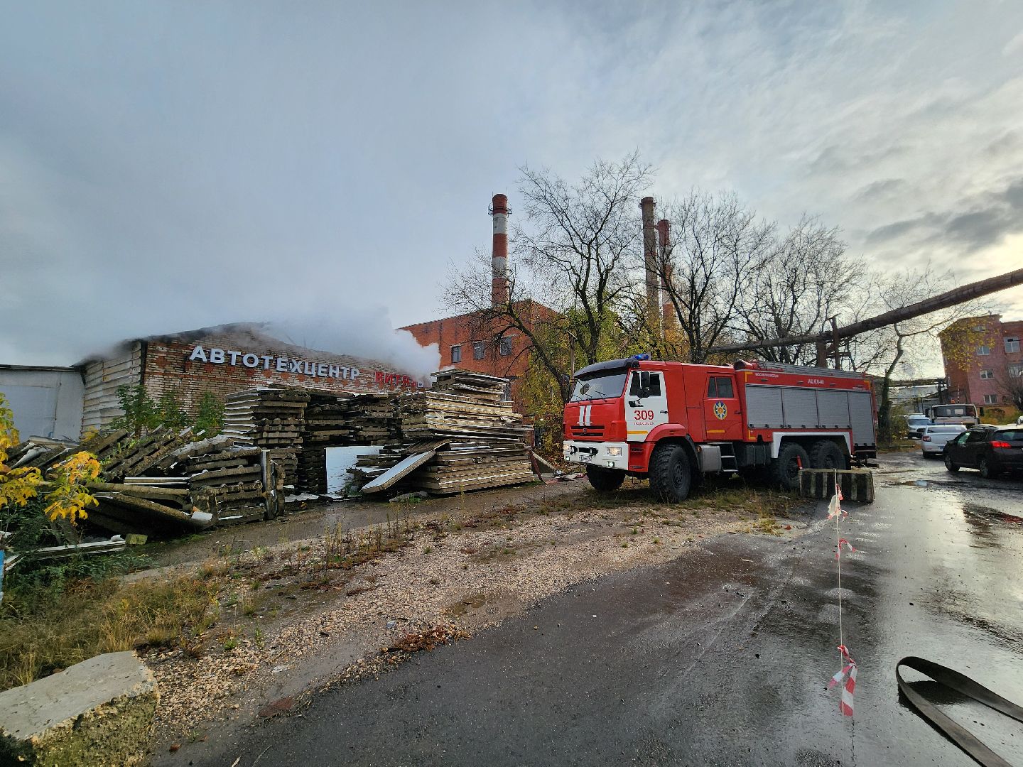 Подольск , пожар, Пожар в подольске,