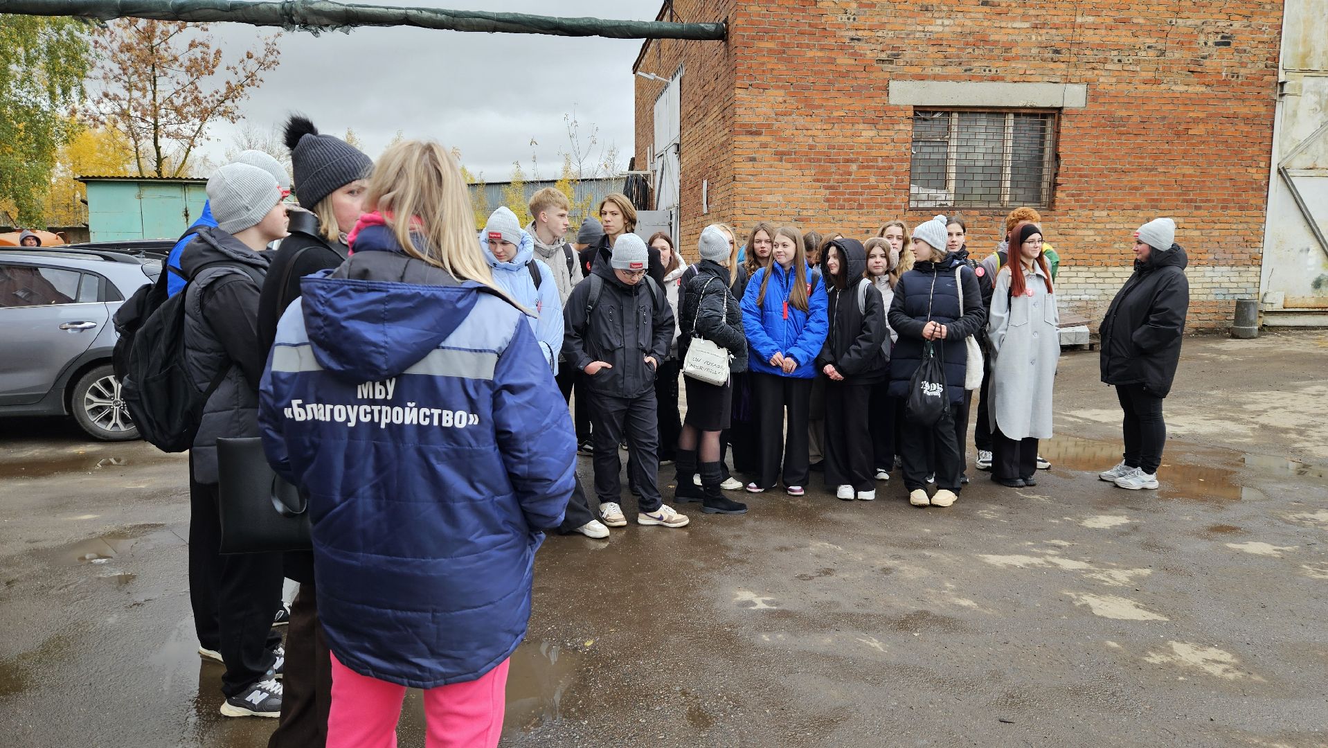 долгопрудный, мбу благоустройство, техника, школьники, школа 1 в долгопрудном,
