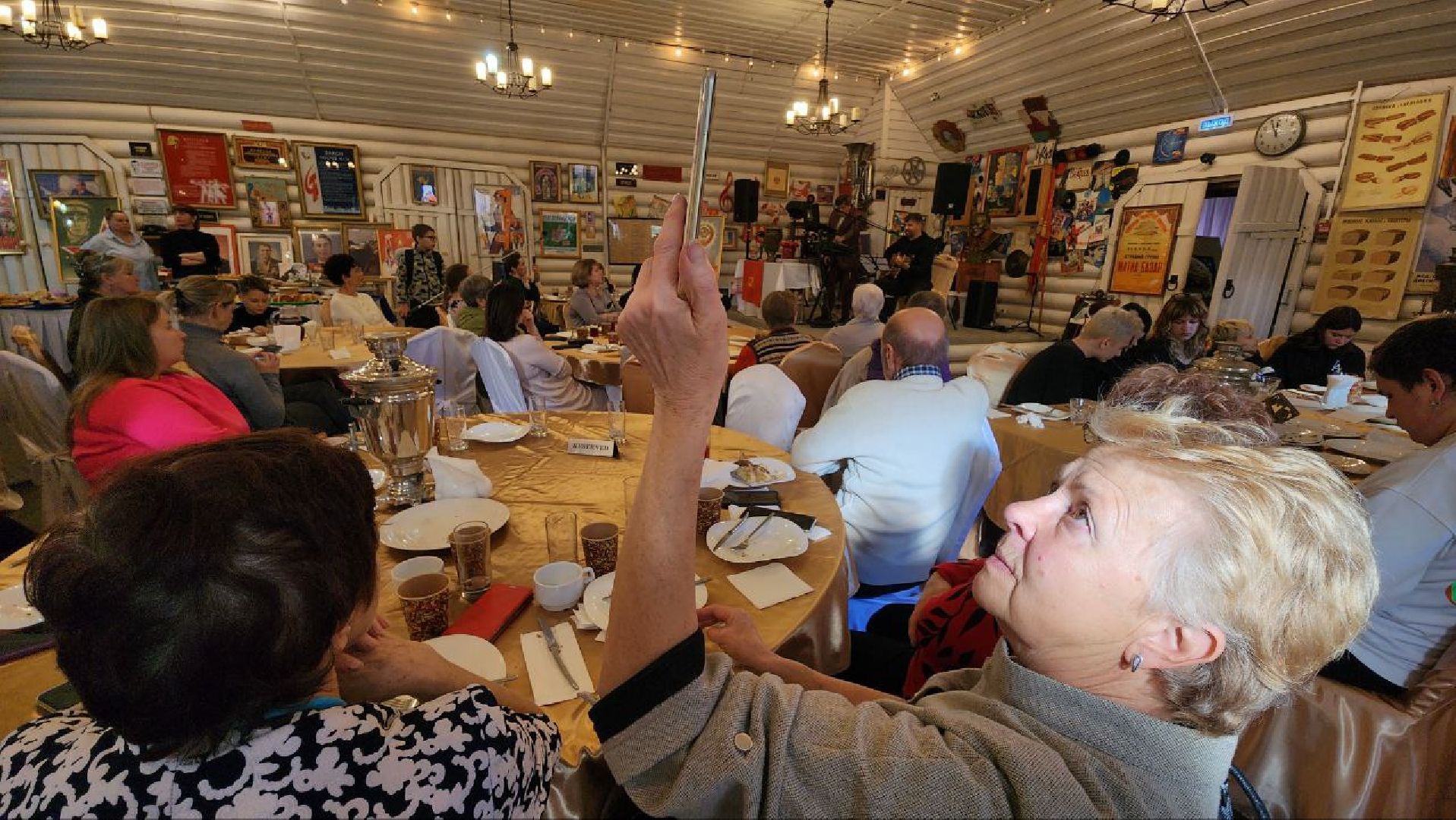 Дмитров, Усадьба Апраксиных, Кафе-музей в Ольгово, СССР,