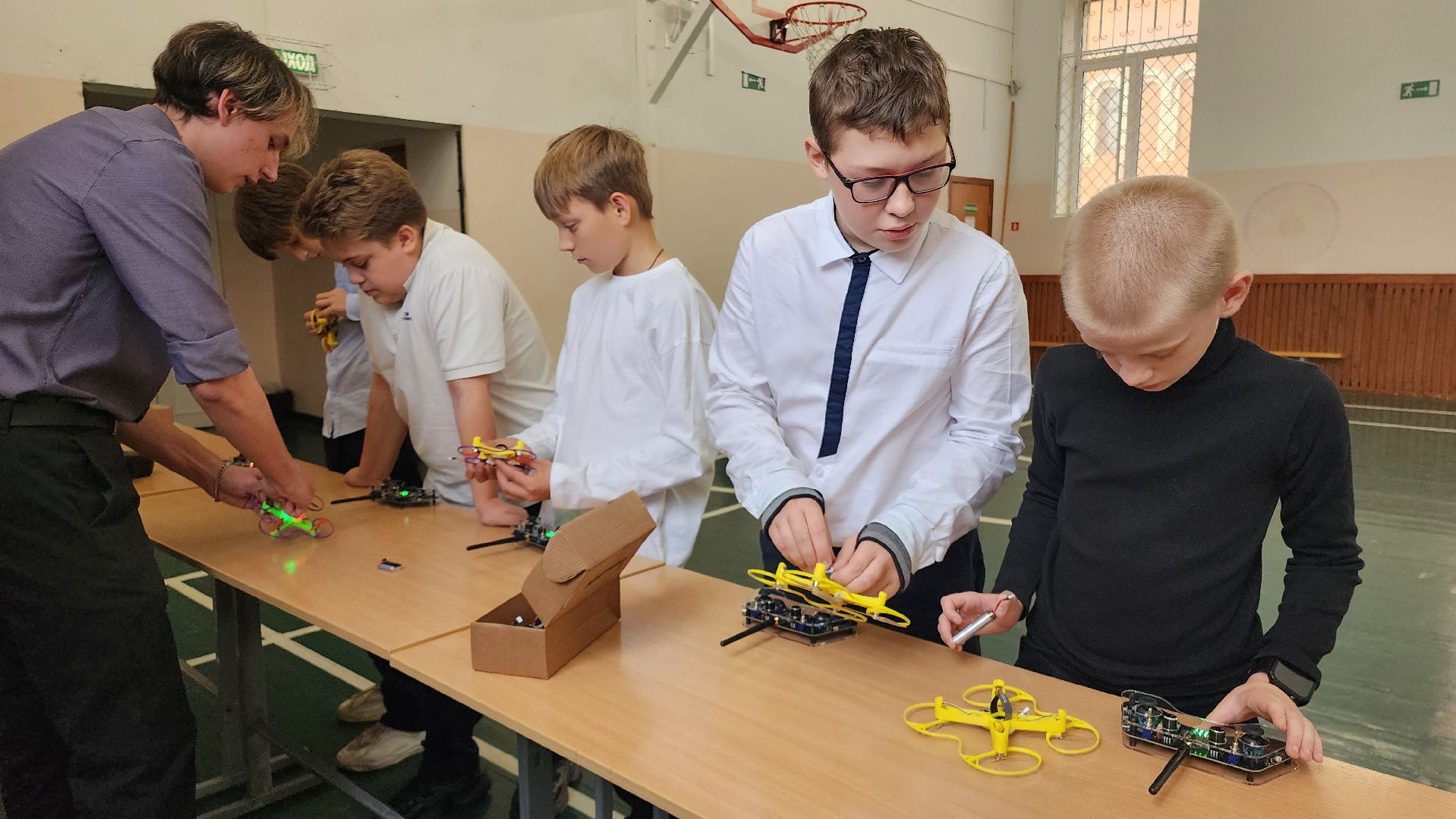 домодедово, подмосковье , православная гимназия, дроны , бпла , беспилотник,  кружок , образование , дети, программирование ,