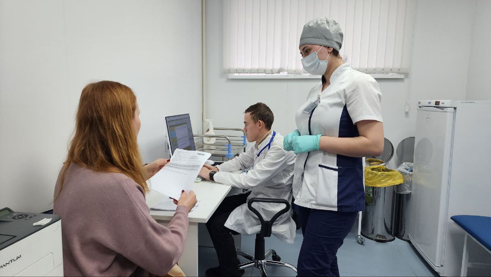 Дмитров, Прививка от гриппа, Взрослая поликлиника, Минздрав,