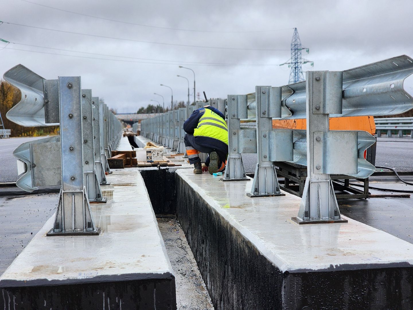 м-8 холмогоры, ярославское шоссе, московское малое кольцо, а-107, путепровод, расширение м-8,пушкинский городской округ, трасса м-8,