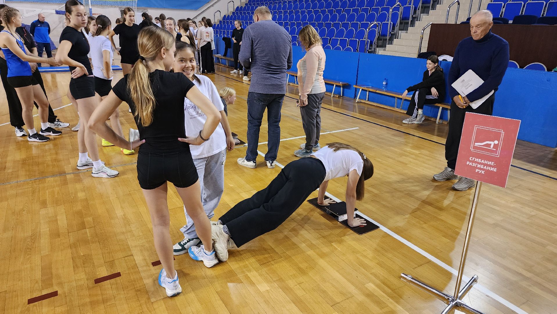 кашира, спорт, гто, девушки, дс юбилейный, готов к труду и обороне, тестирование, школьники,