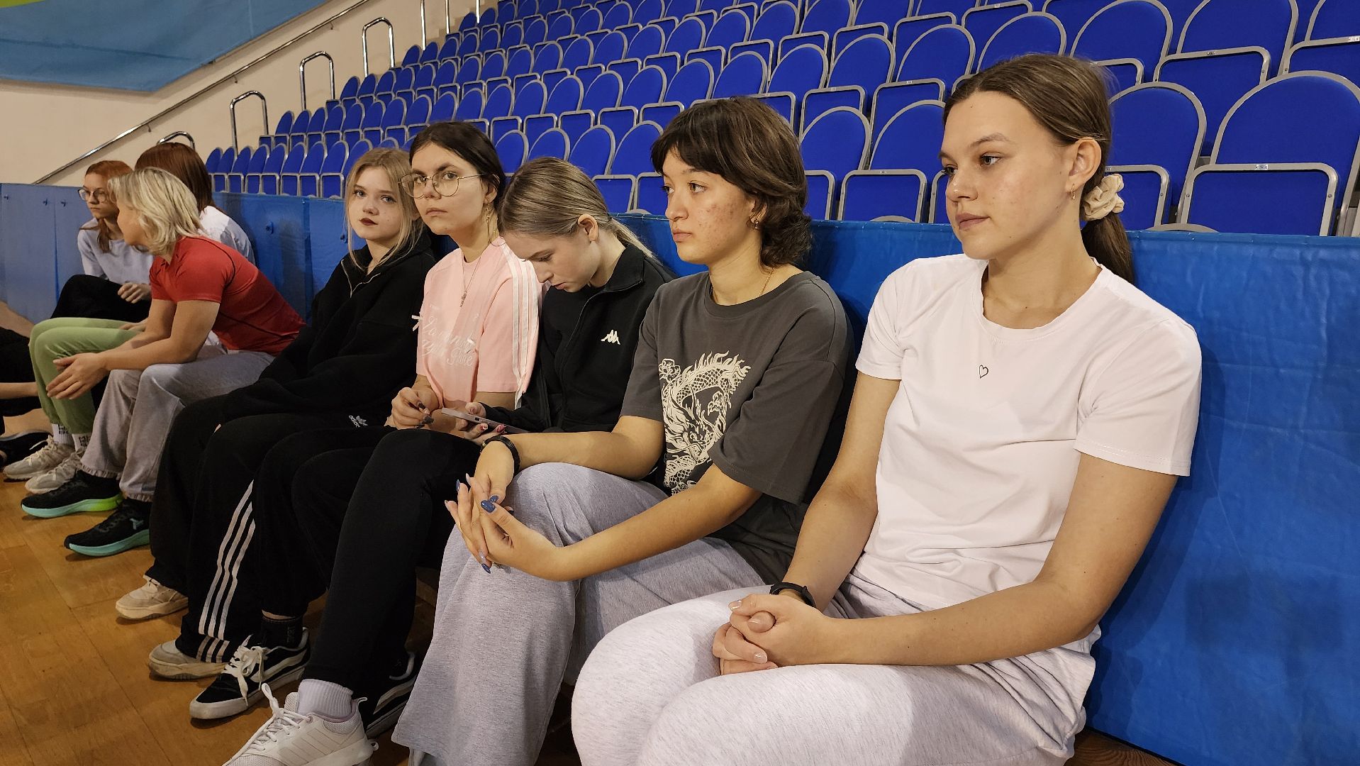 кашира, спорт, гто, девушки, дс юбилейный, готов к труду и обороне, тестирование, школьники,