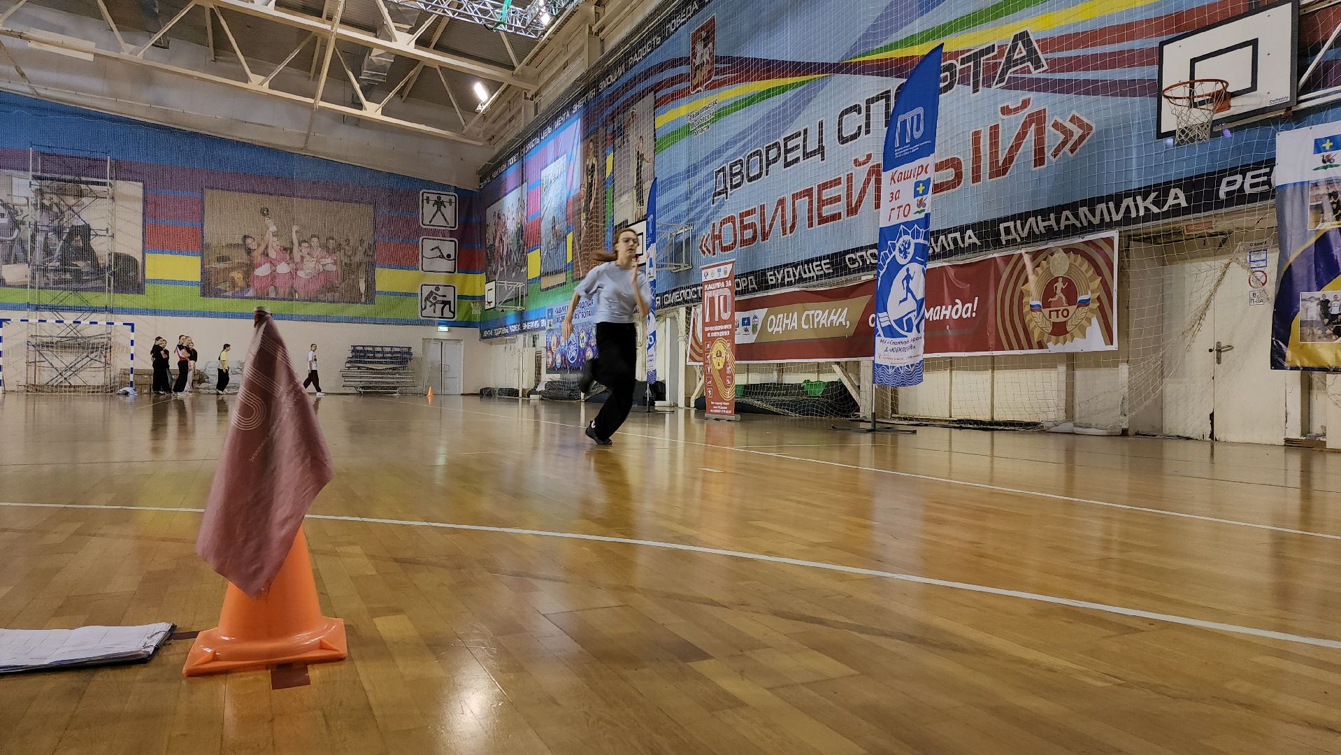 кашира, спорт, гто, девушки, дс юбилейный, готов к труду и обороне, тестирование, школьники,