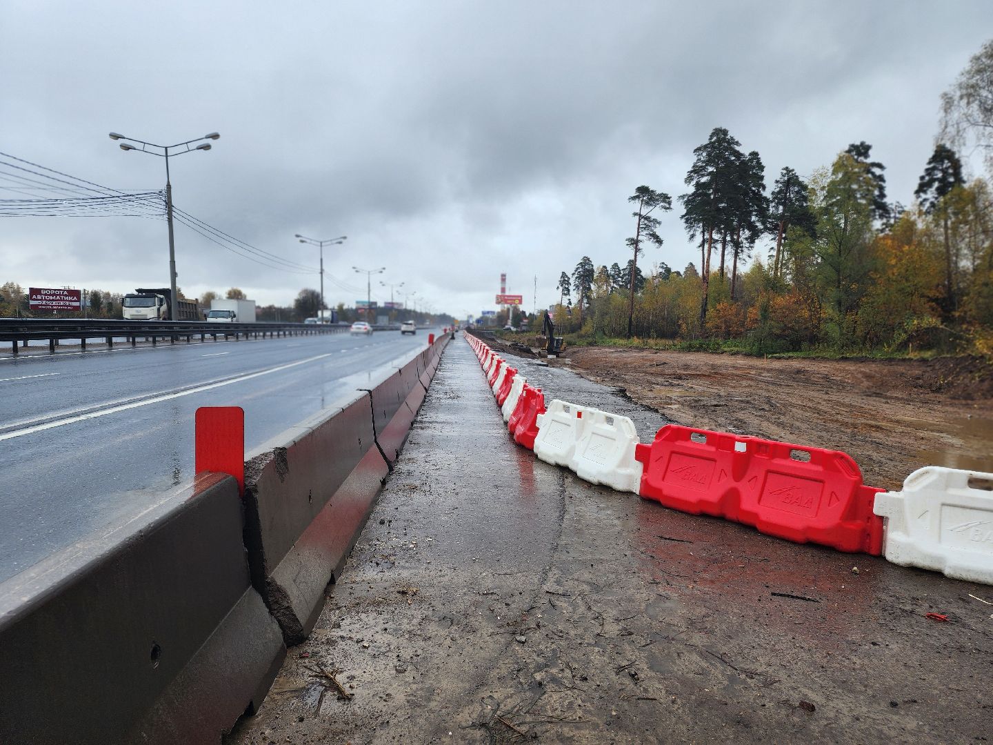 пушкинский городской округ, лесной, кощейково, трасса м-8, ярославское направление, реконструкция м-8, расширение м-8, подземный переход, переход лесной,