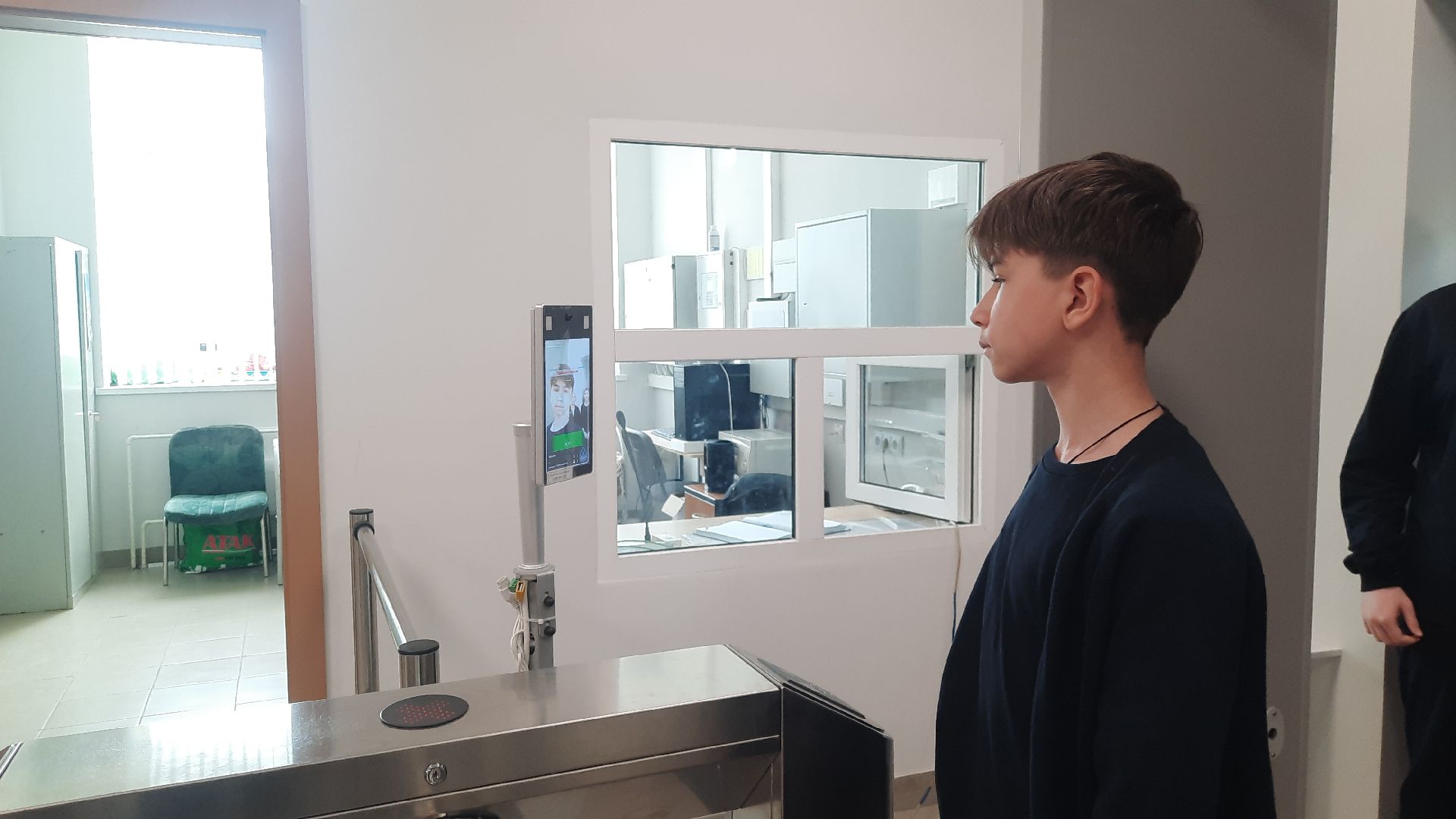 биометрия, Шатура, школа, проход, ученики