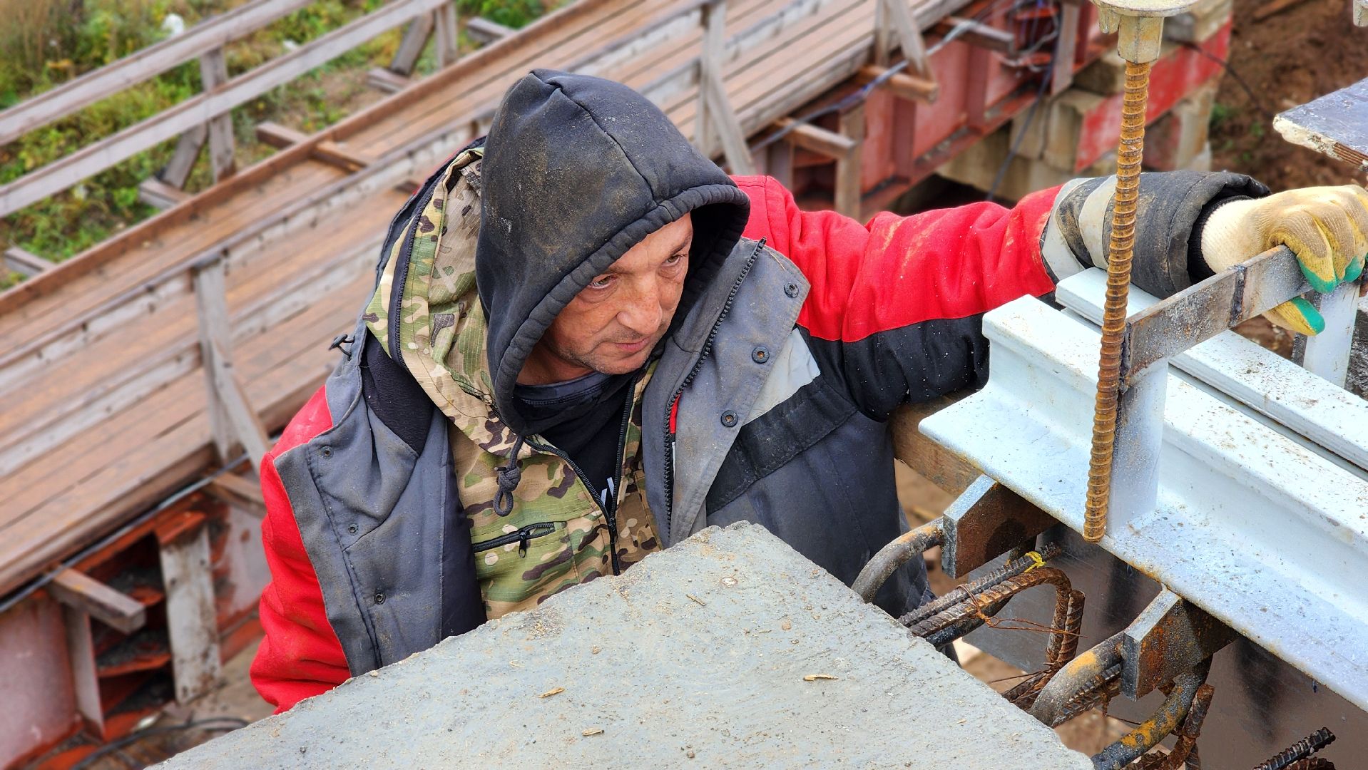 Руза, Поречье , Строительство моста, Дороги,