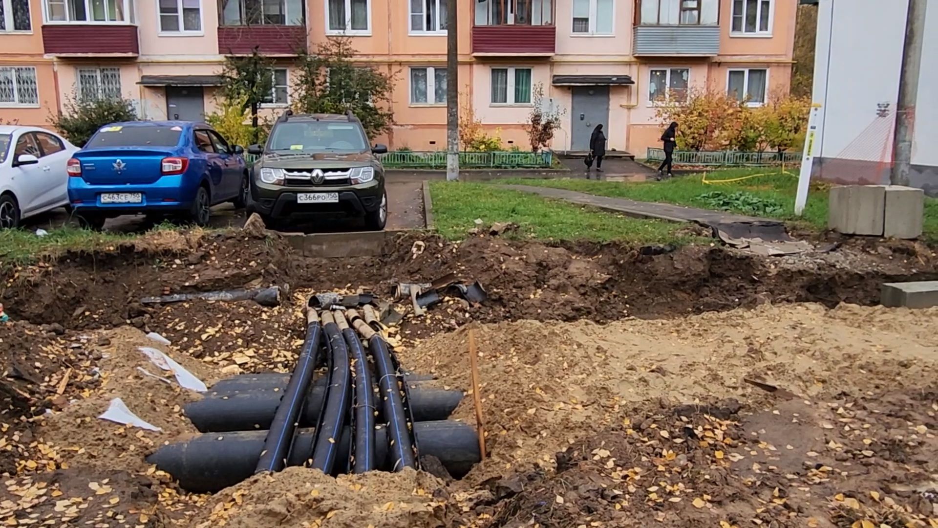 чехов, вишневый бульвар, улица чехова, капремонт теплосети, реконструкция теплотрассы, модернизация, замена труб, горячее водоснабжение, отопление, обратная засыпка траншей, благоустройство, госпрограмма московской области, обращения жителей, портал добродел,