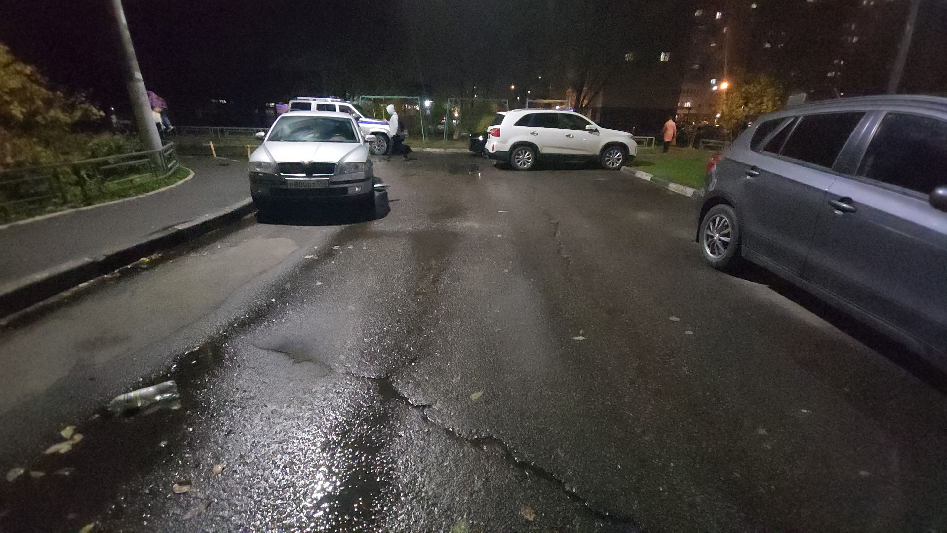 долгопрудный, выездная администрация, хлебниково, ямы, ямочный ремонт, детская горка,