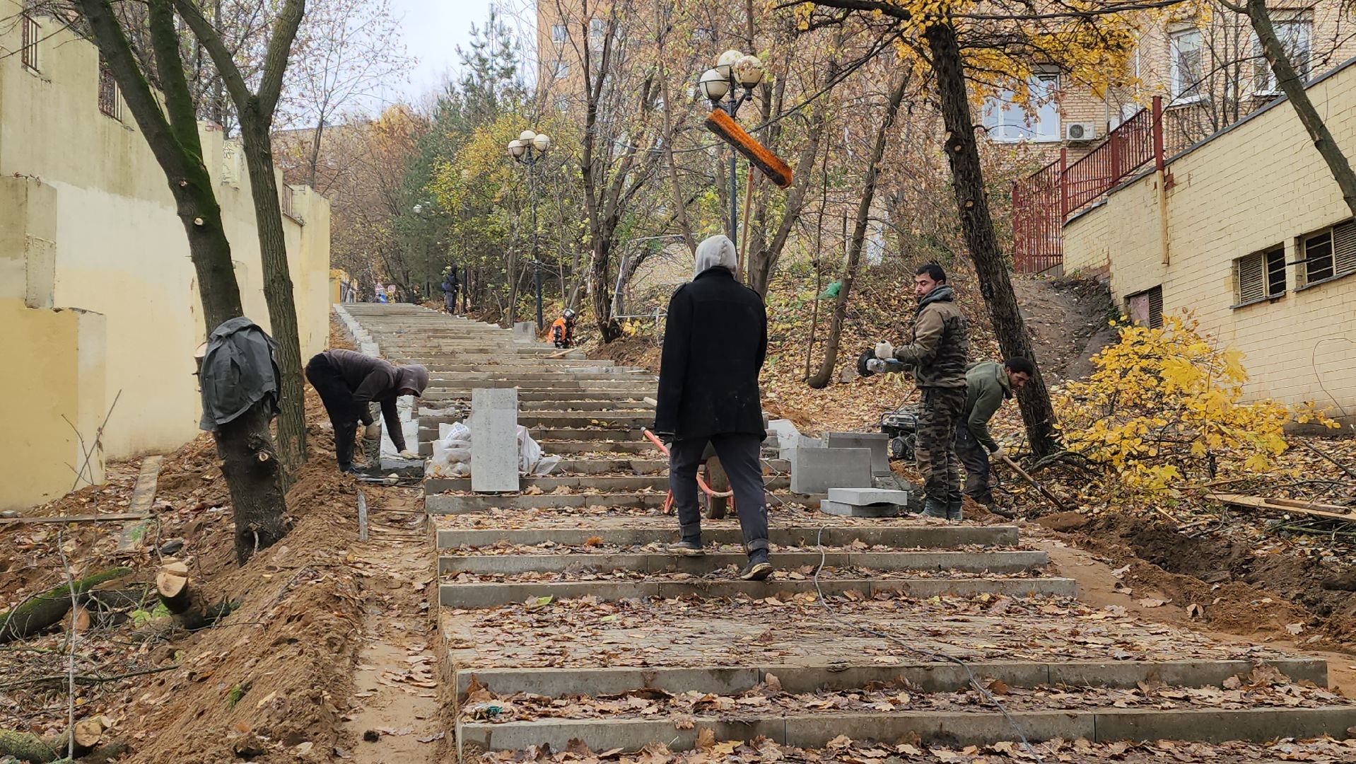красногорск, яблоневый сквер, благоустройство,