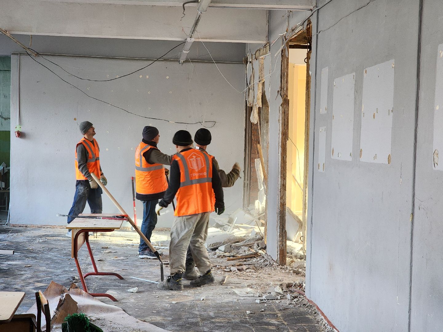 пушкинский городской округ, софрино, софринский образовательный комплекс, школа 1 в софрино, капитальный  ремонт,ремонт школы 1 в софрино,