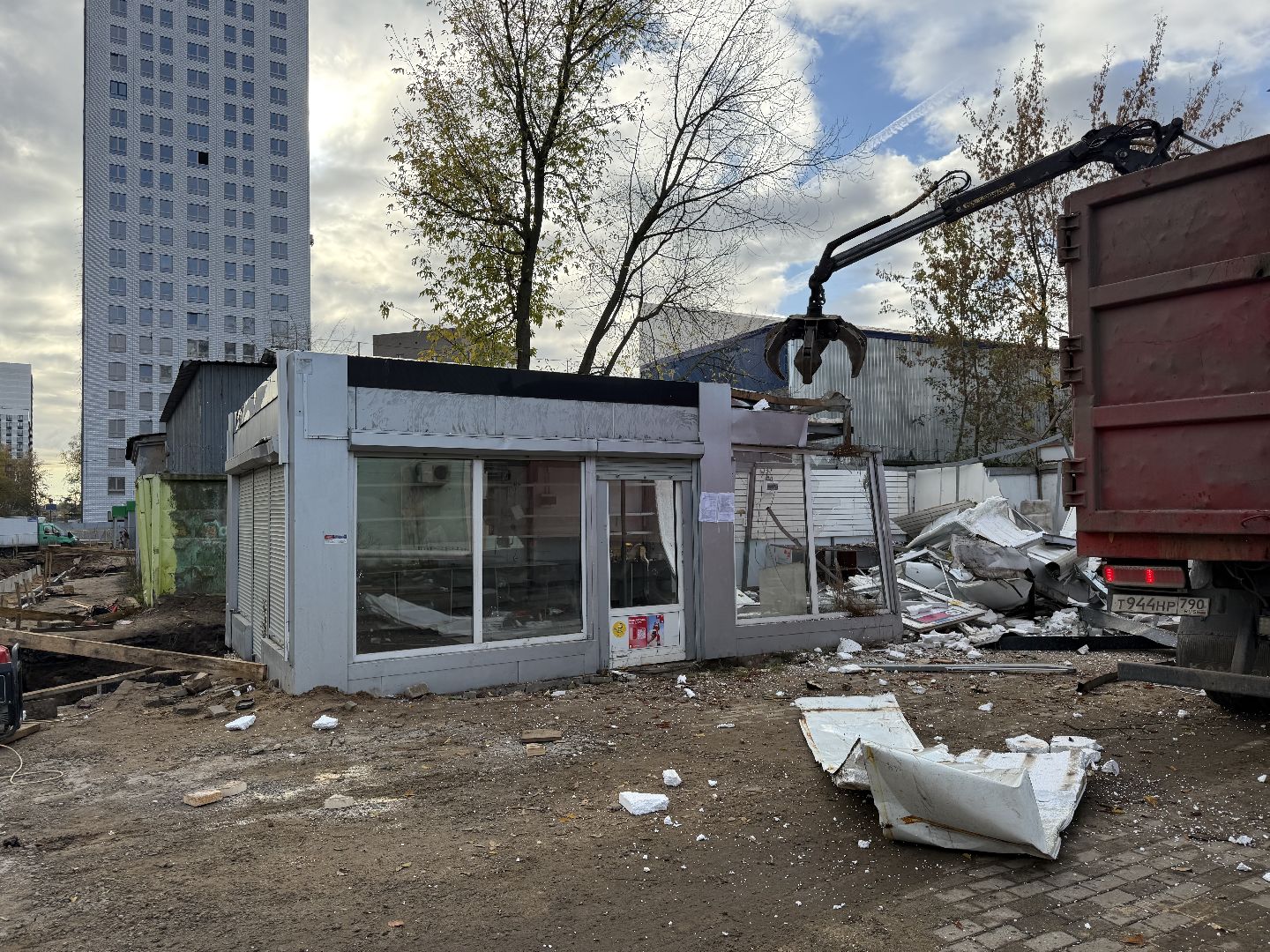 Котельники, снос незаконный строений, несанкционированные объекты торговли,