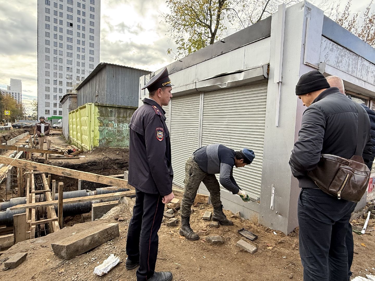 Котельники, снос незаконный строений, несанкционированные объекты торговли,