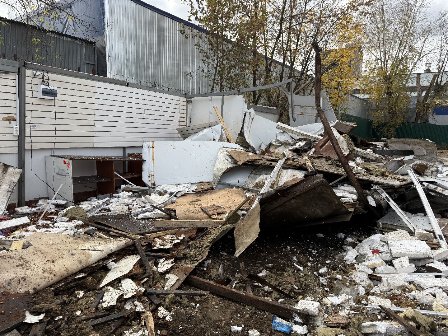 Котельники, снос незаконный строений, несанкционированные объекты торговли,