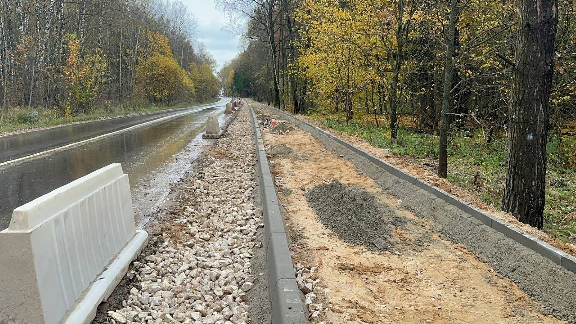 дороги, домодедово, тротуар,