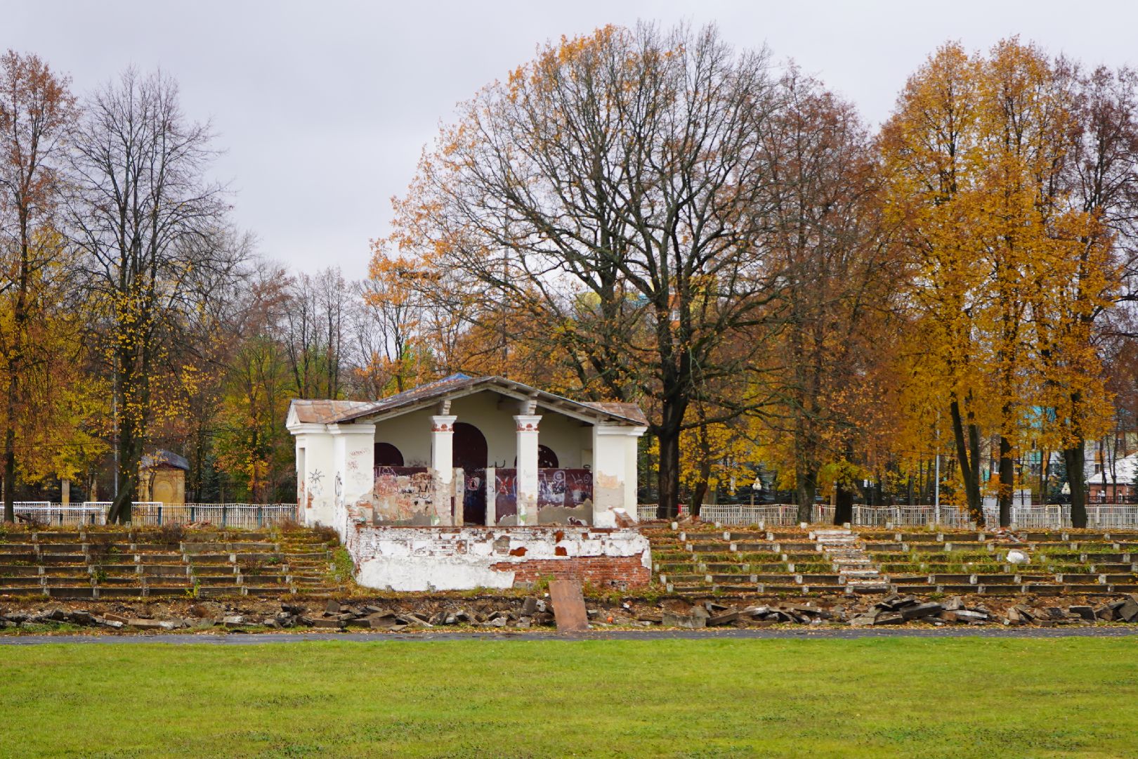 ступино, стадион металлург, ремонт, спорт,