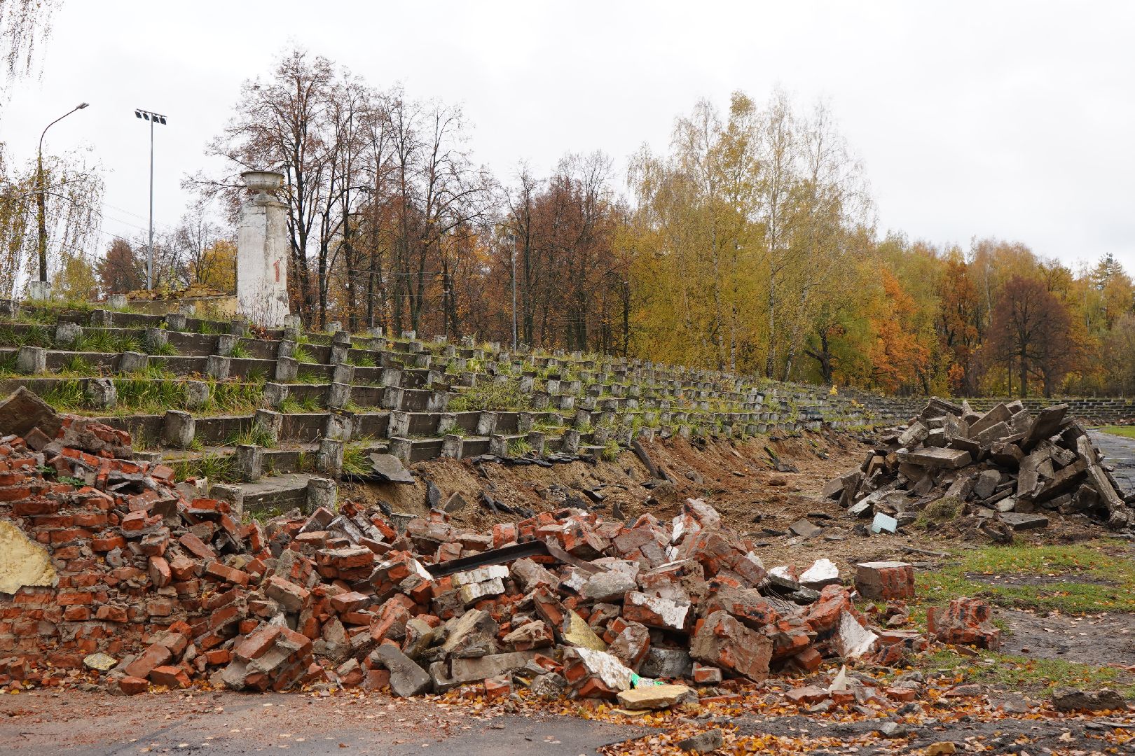 ступино, стадион металлург, ремонт, спорт,