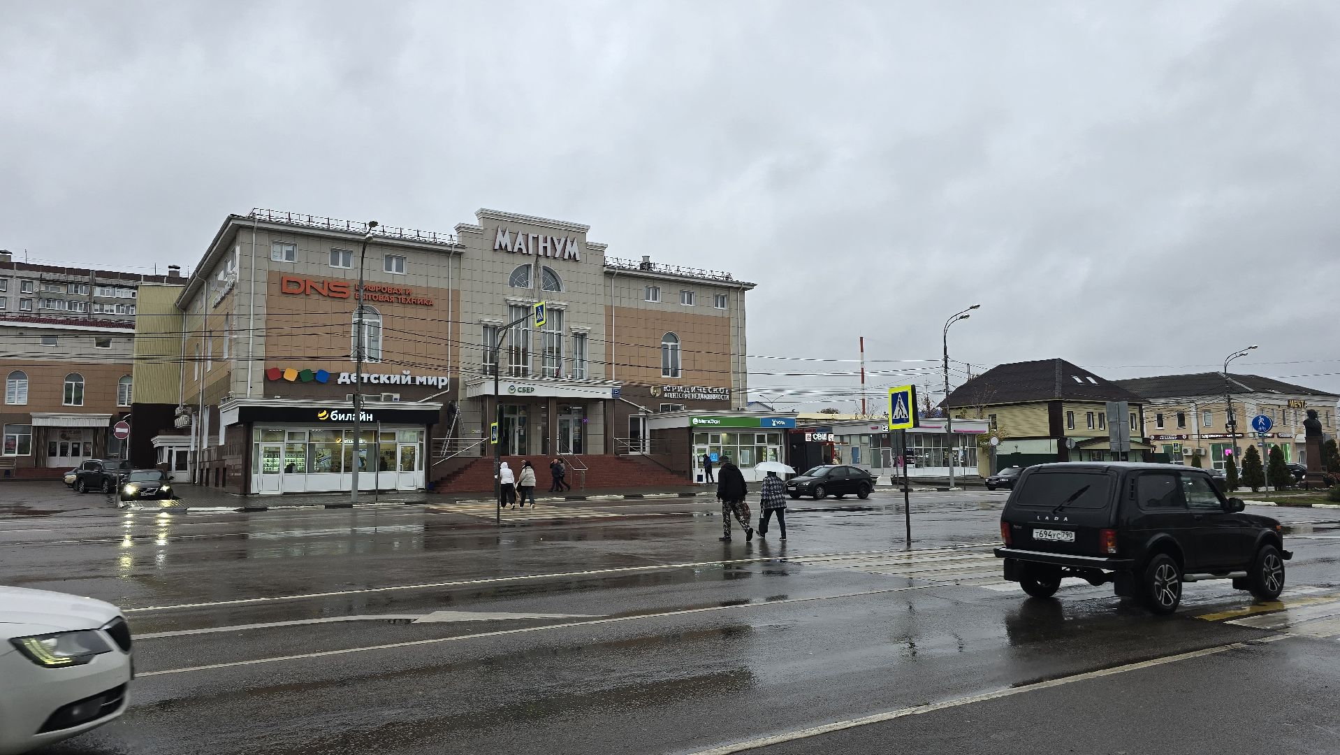 Коломна, Озеры, пешеходные переходы,