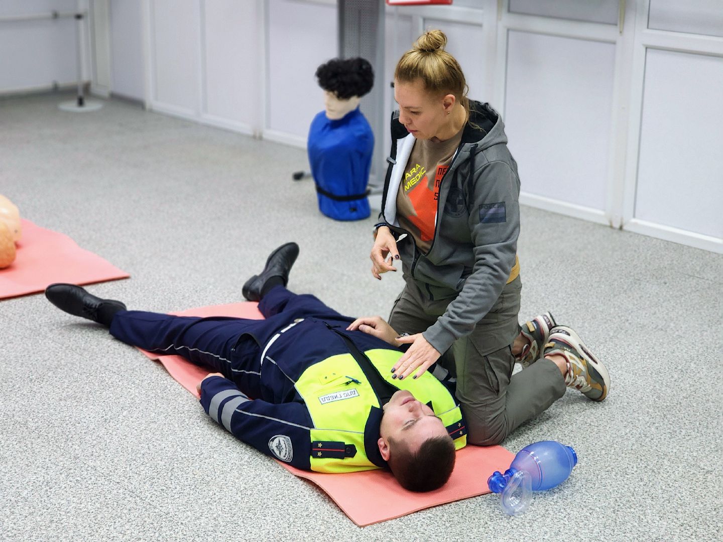 дубна, госавтоинспекция, учения, медсанчасть, фмба россии, первая помощь,