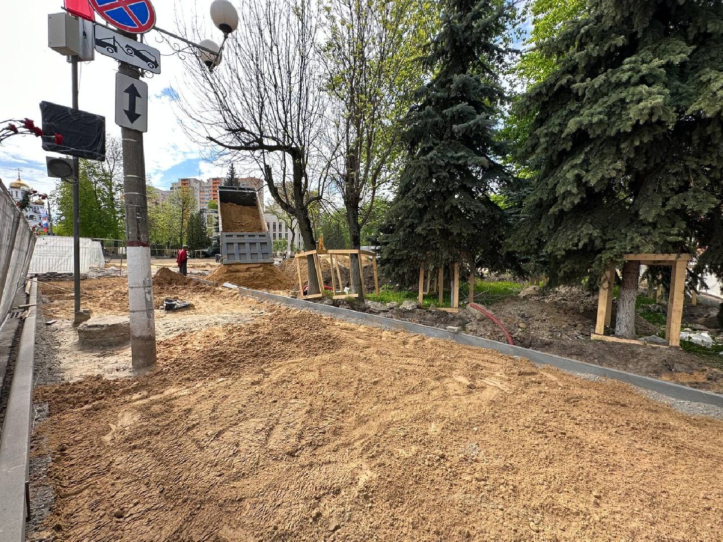 Реутов, Мемориал славы, реконструкция, Вечный огонь