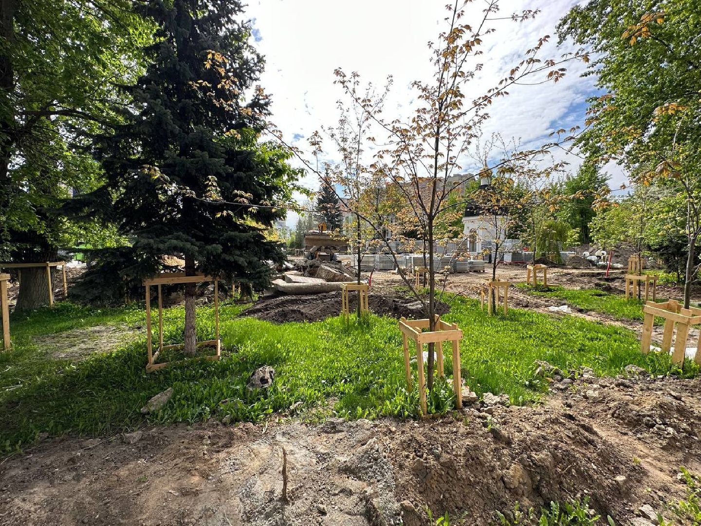 Реутов, Мемориал славы, реконструкция, Вечный огонь