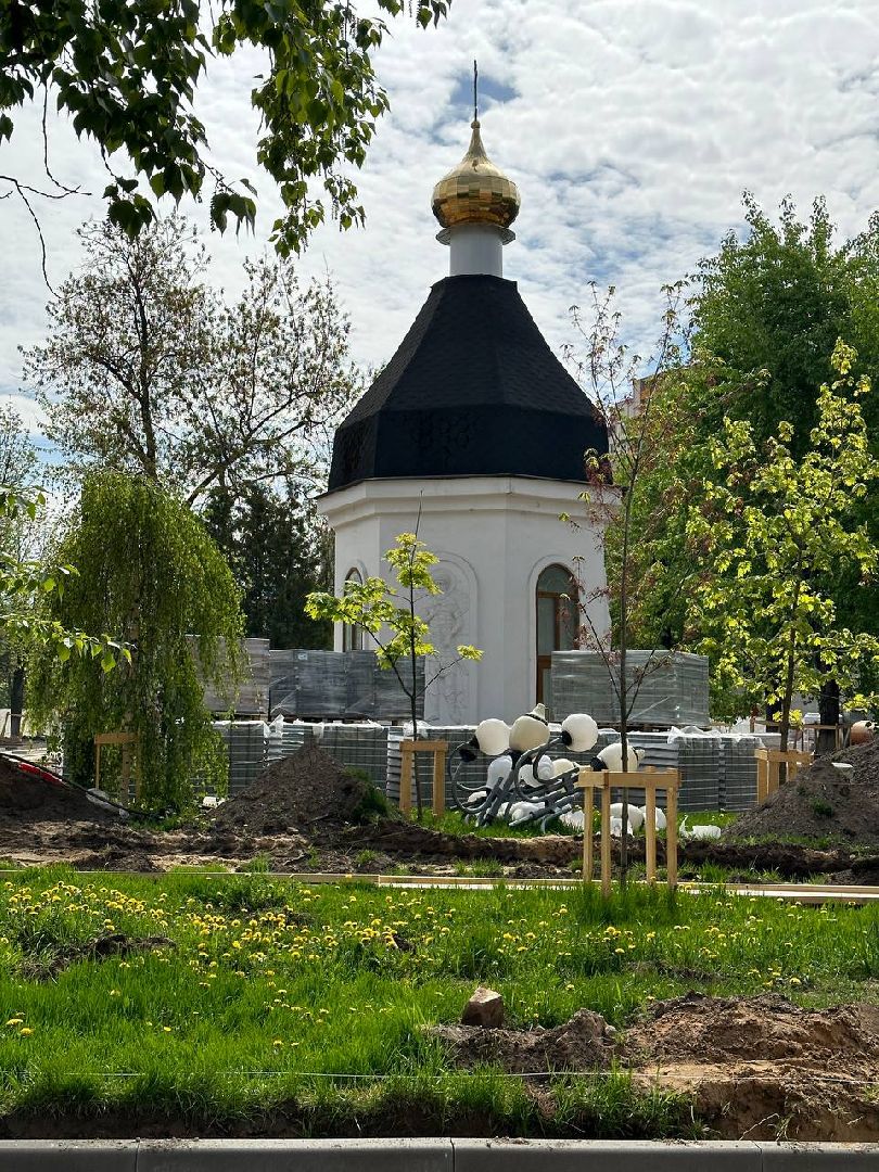 Реутов, Мемориал славы, реконструкция, Вечный огонь